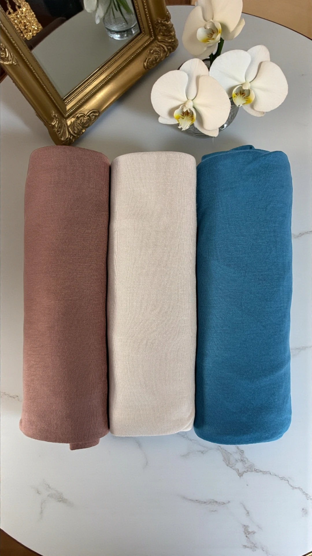 3'lü Pratik Penye Şal Seti