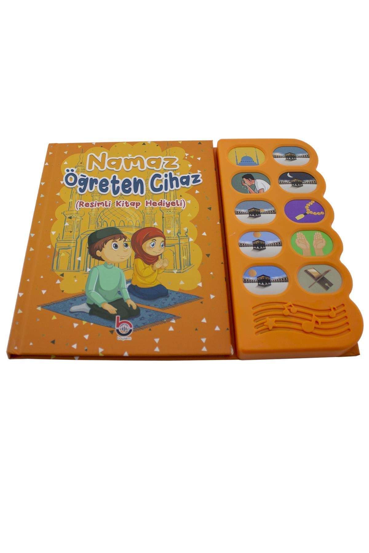 Namaz Öğreten akıllı sesli ve resimli kitap - Turuncu