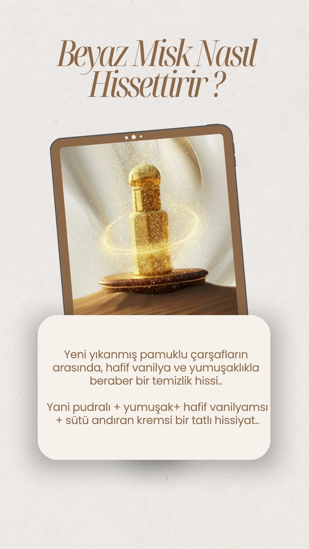 Beyaz Misk Esansı