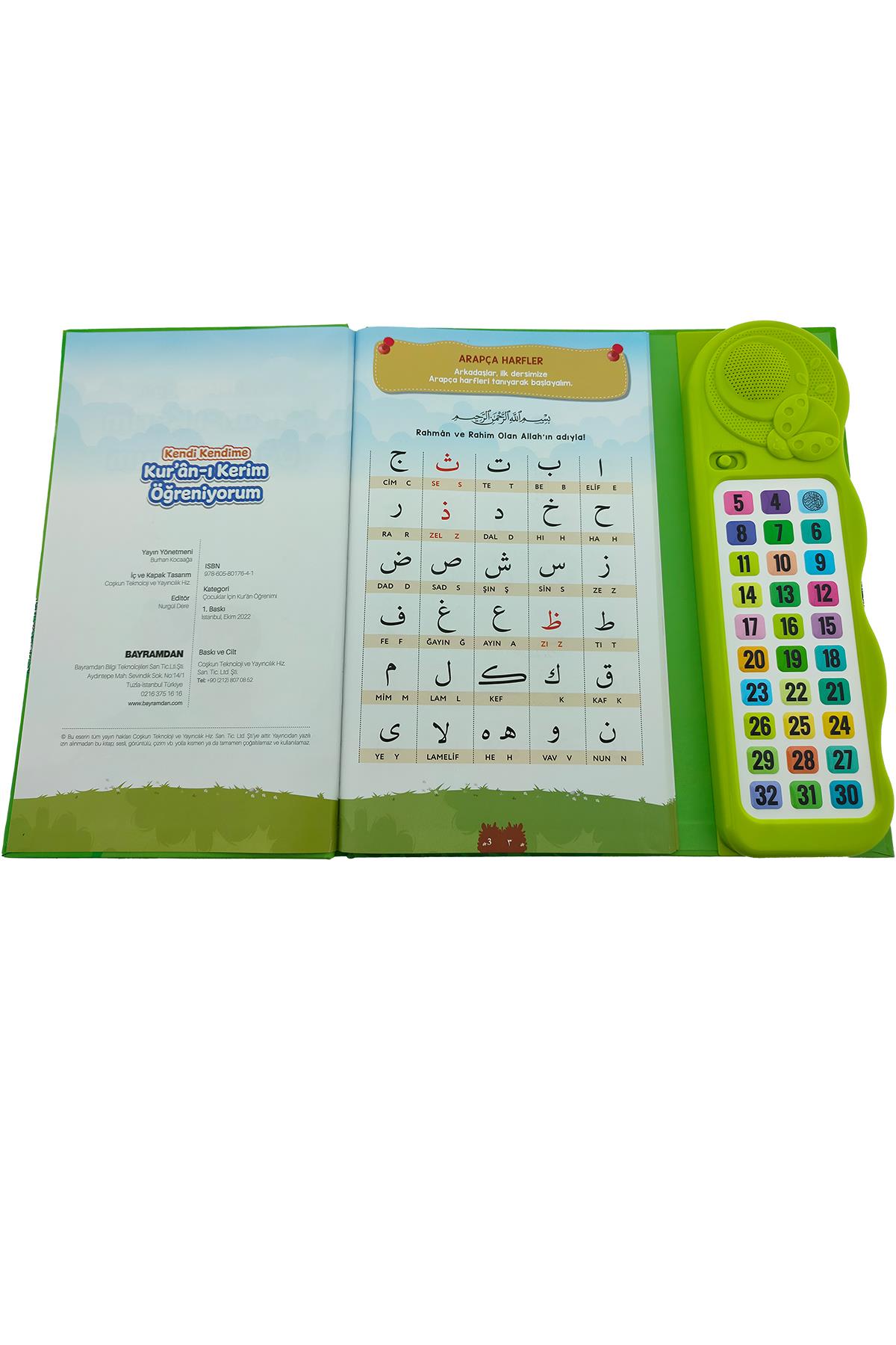 Kur’an-ı Kerim öğreten Sesli Dijital Kitap - Yeşil