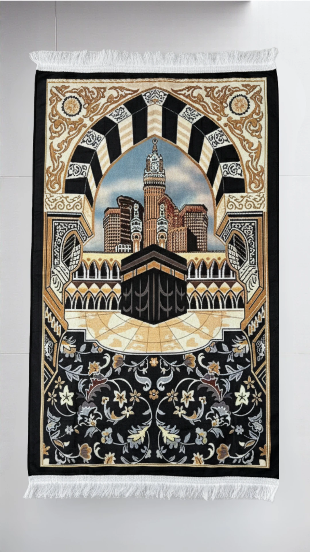 Kabe Kapısı Yetişkin Boy Seccade Cüzdan Hediyeli - Harem