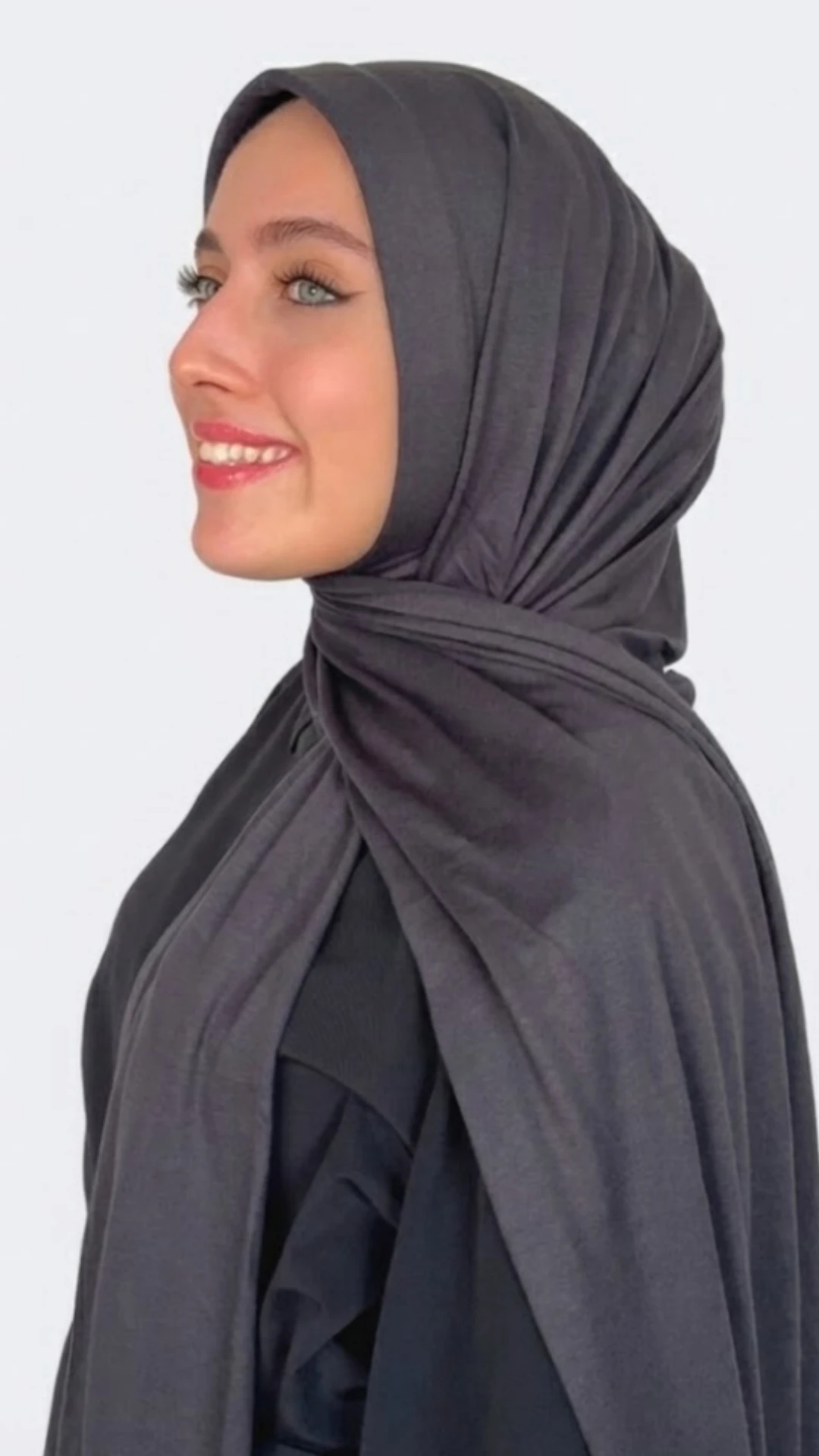 Hazır Pratik Penye  Şal  - Füme