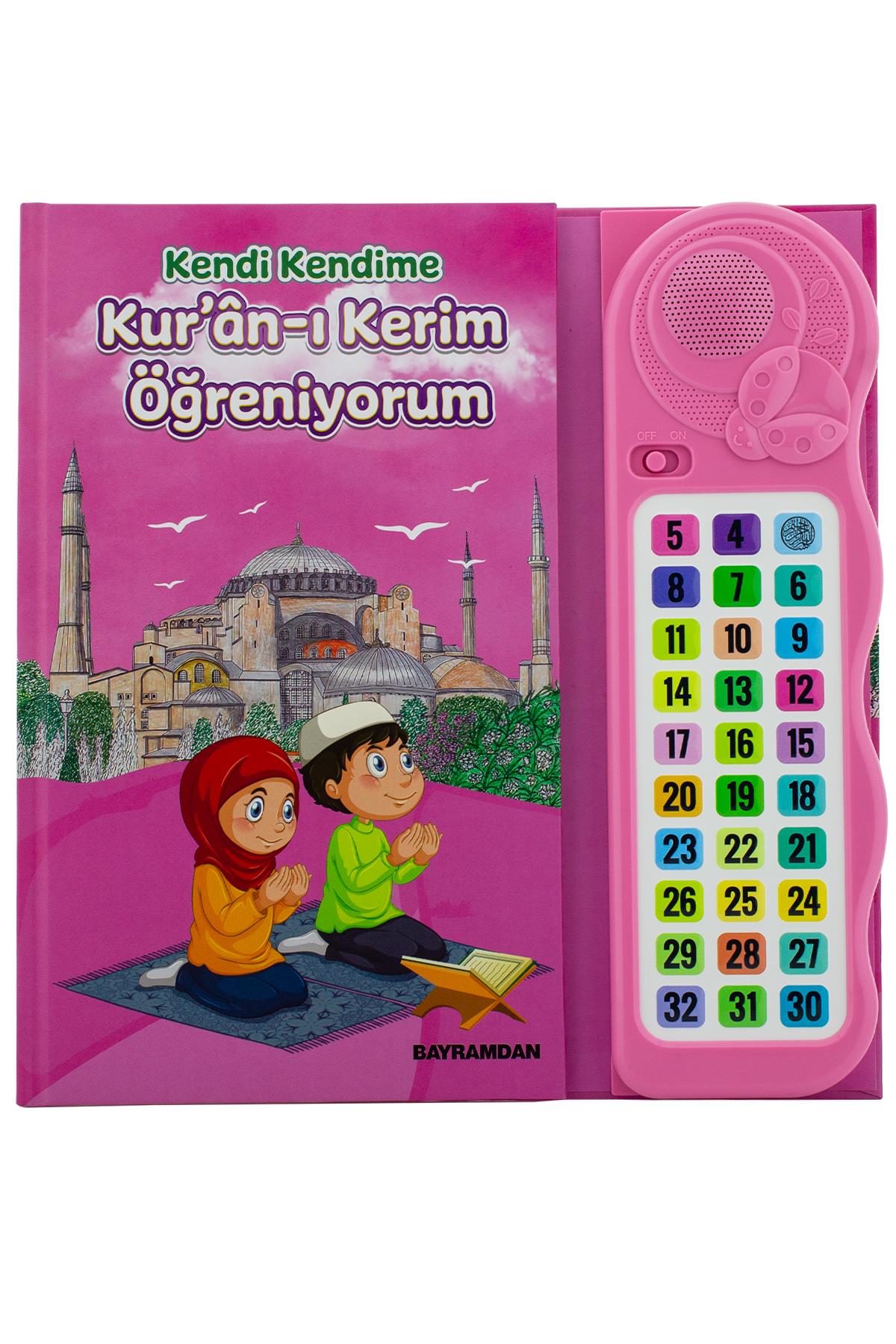 Kur’an-ı Kerim öğreten Sesli Dijital Kitap - Pembe