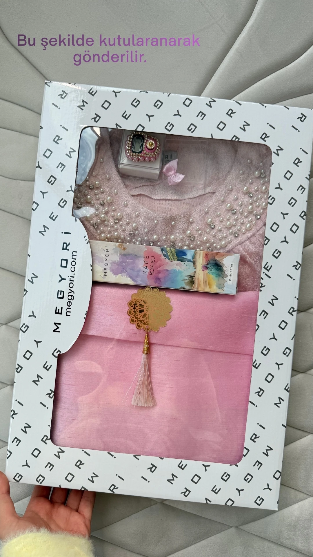 Mihrimah 8 Parça Namaz Elbisesi Seti 