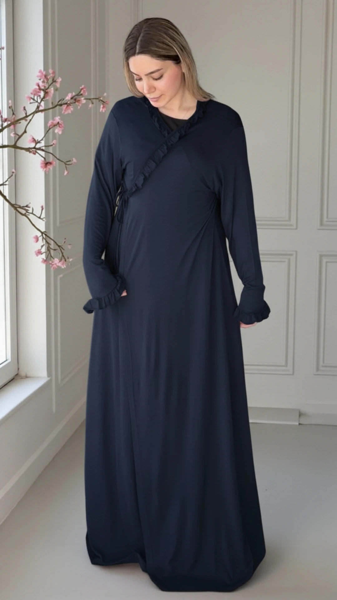 Pamuk Prenses Penye Namaz Elbisesi