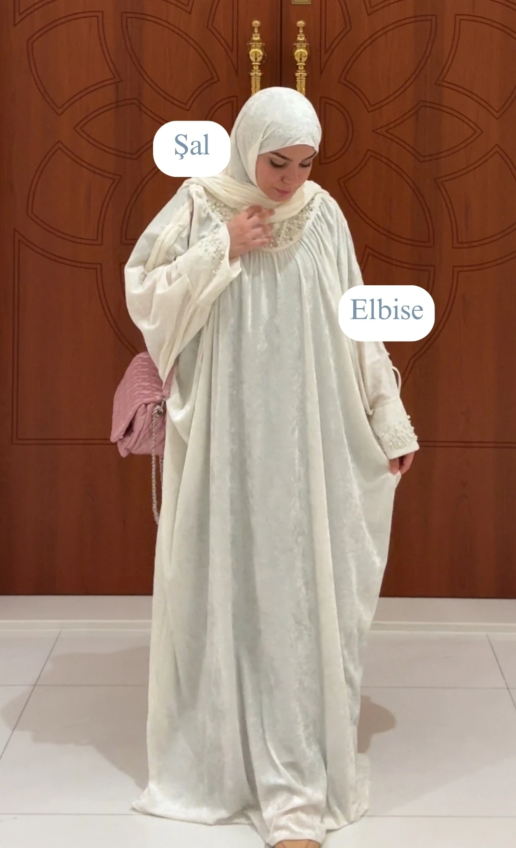 Mihrimah 8 Parça Namaz Elbisesi Seti