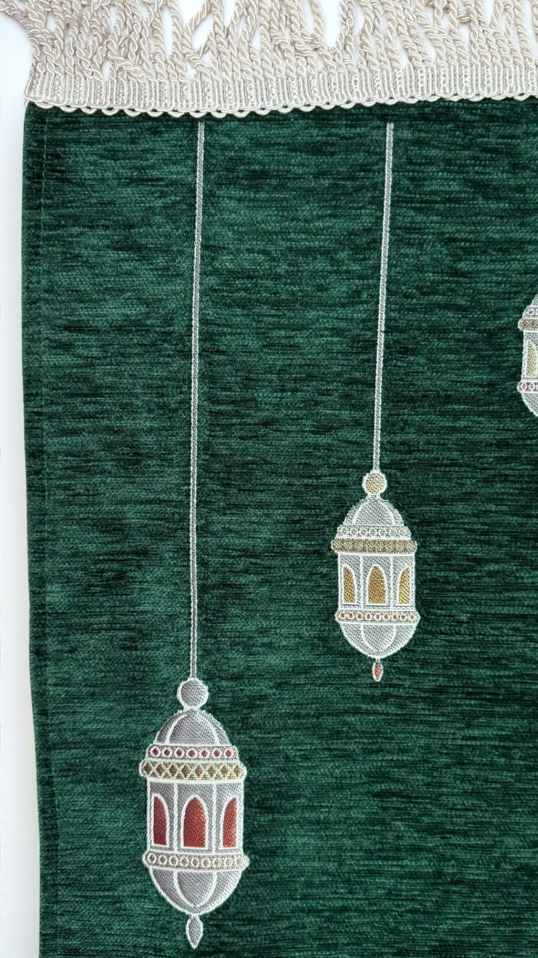 Kandil Şönil Seccade - Zümrüt Yeşili