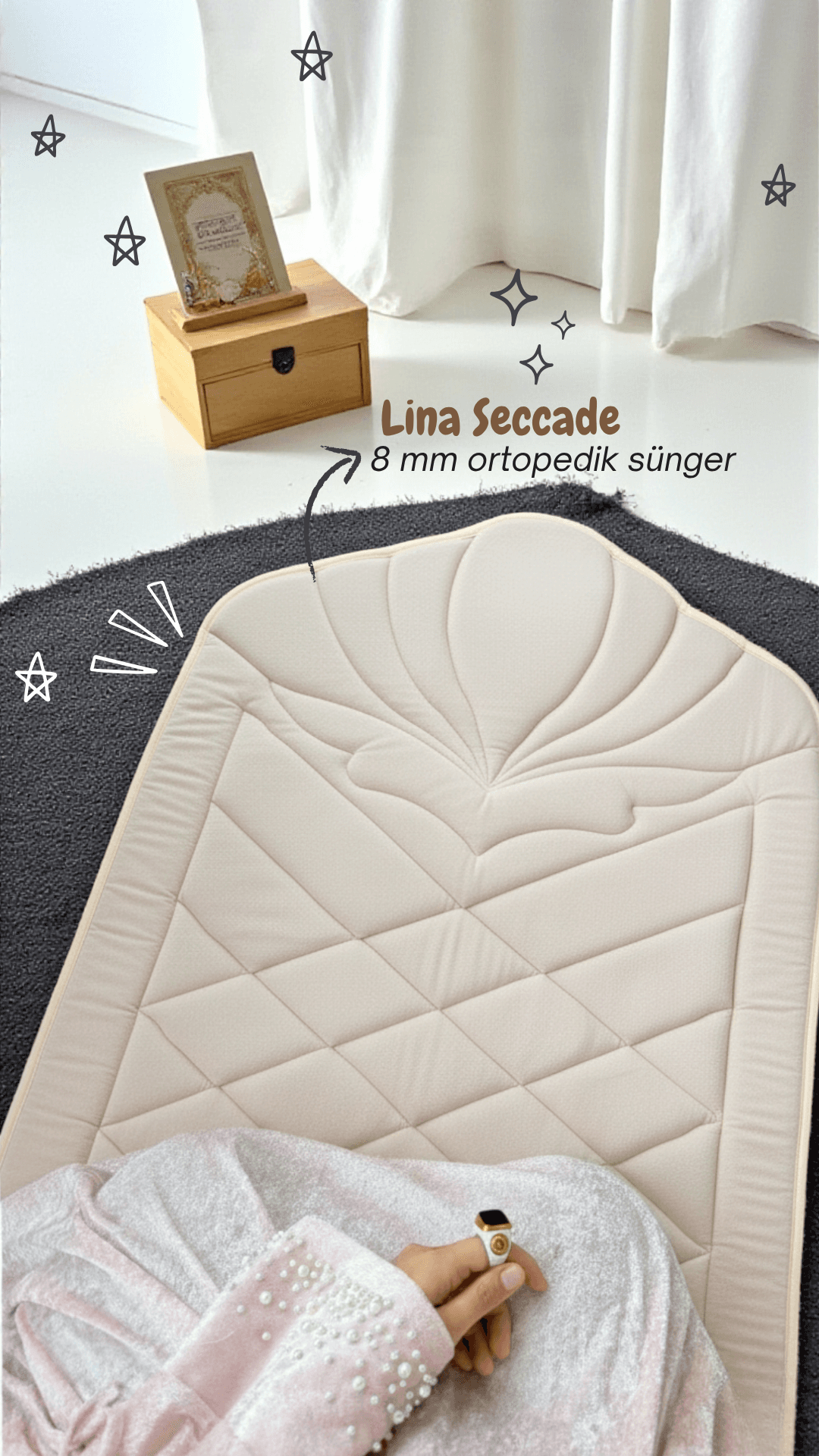 Lina Ortopedik Seccade - Bej