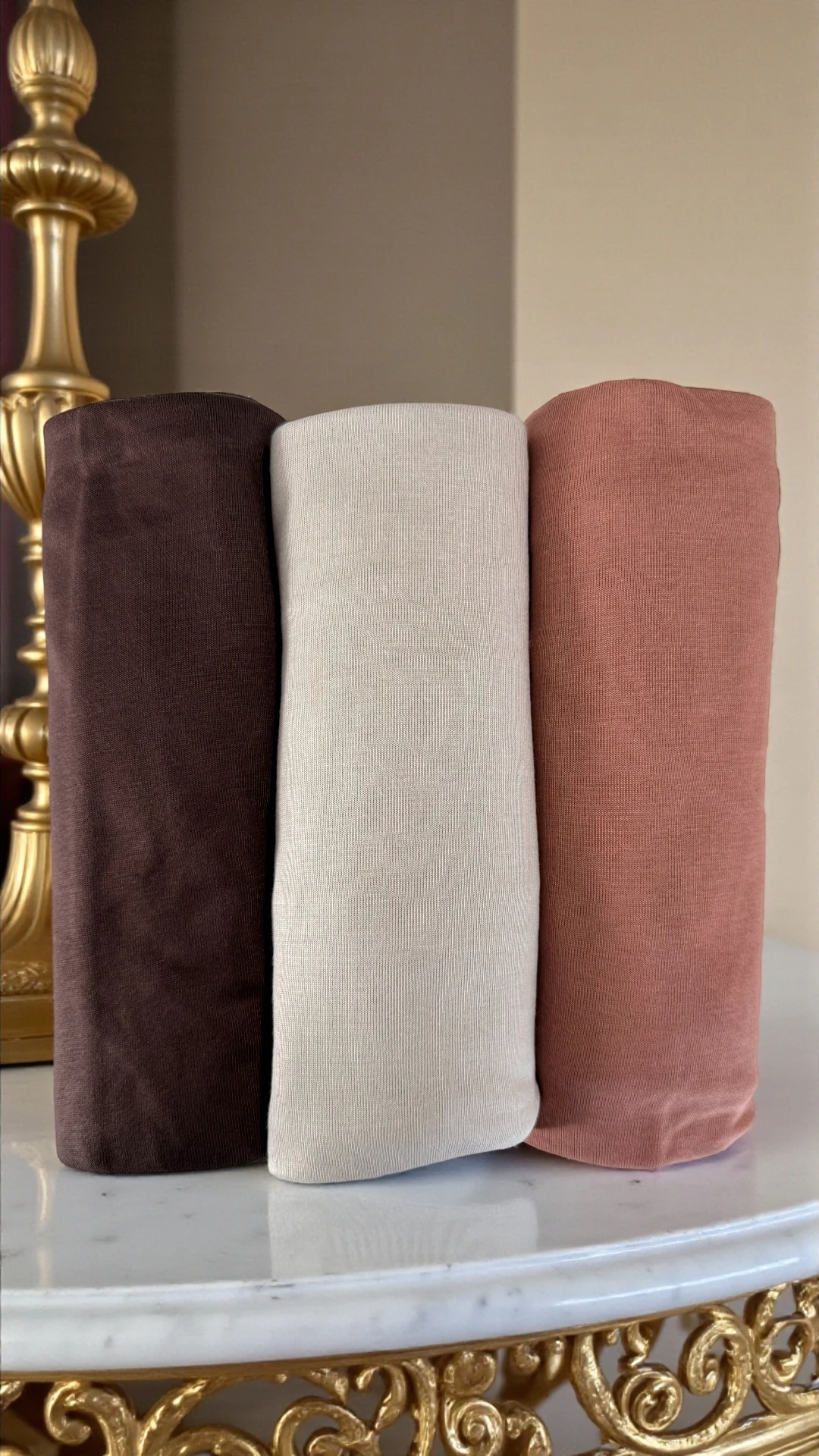 3'lü Pratik Penye Şal Seti