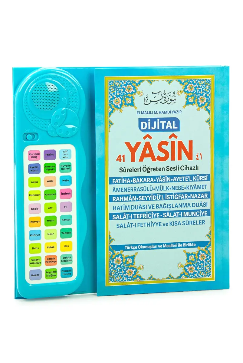 Yasin Şerif Sureleri Öğreten Sesli ve Dijital Kitap - Mavi
