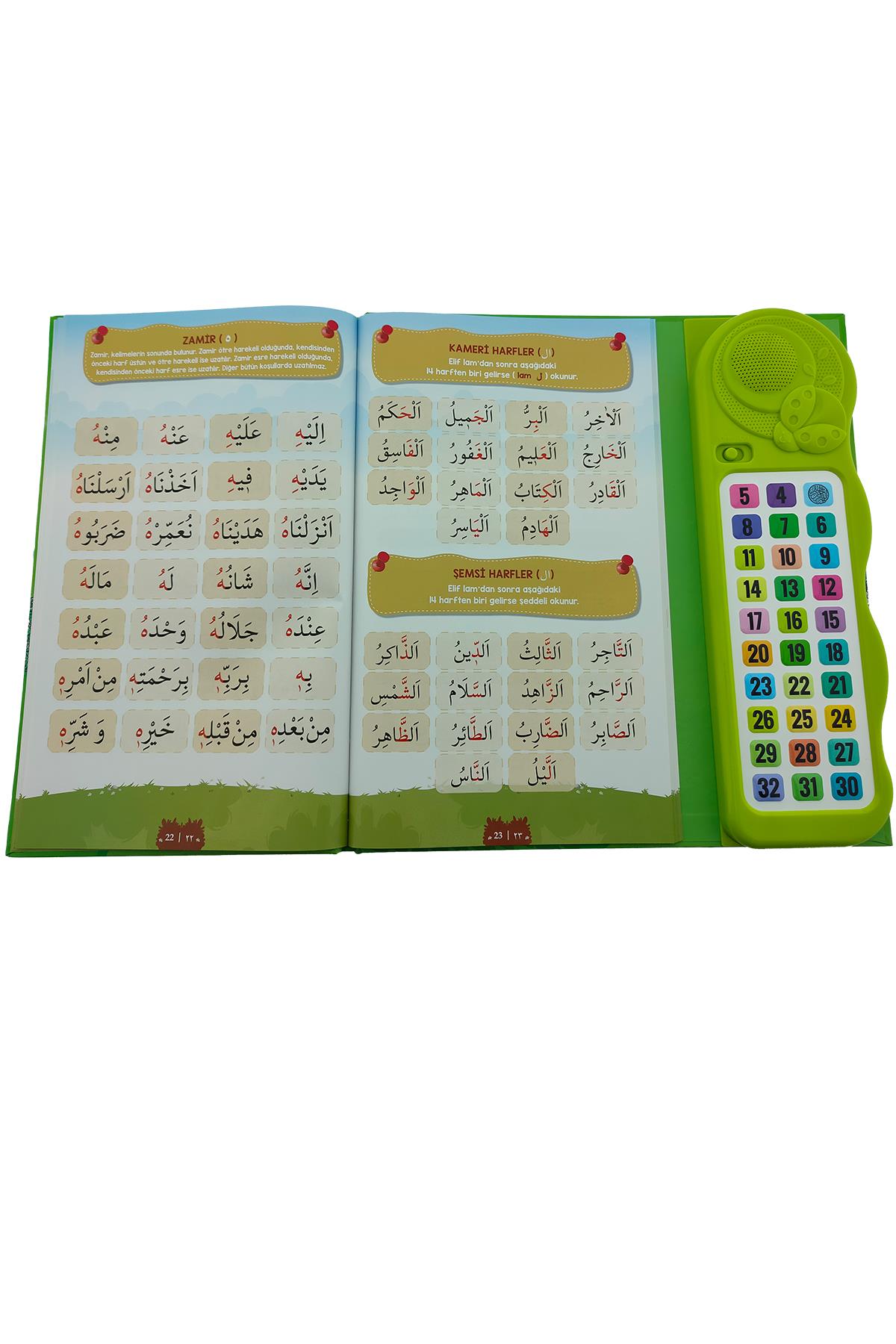 Kur’an-ı Kerim öğreten Sesli Dijital Kitap - Yeşil