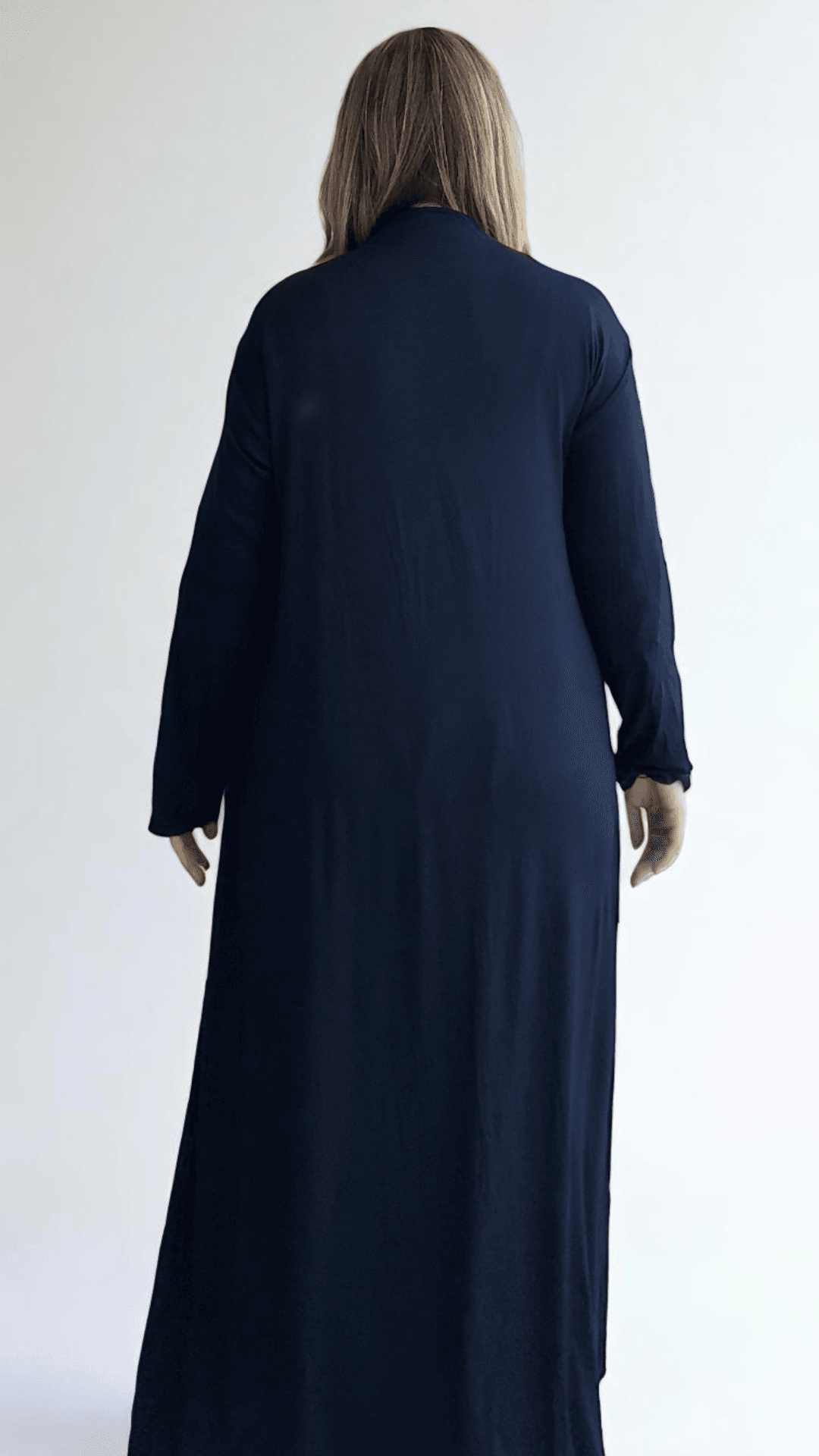 Yandan Bağlamalı Penye Namaz Elbisesi  - Laci