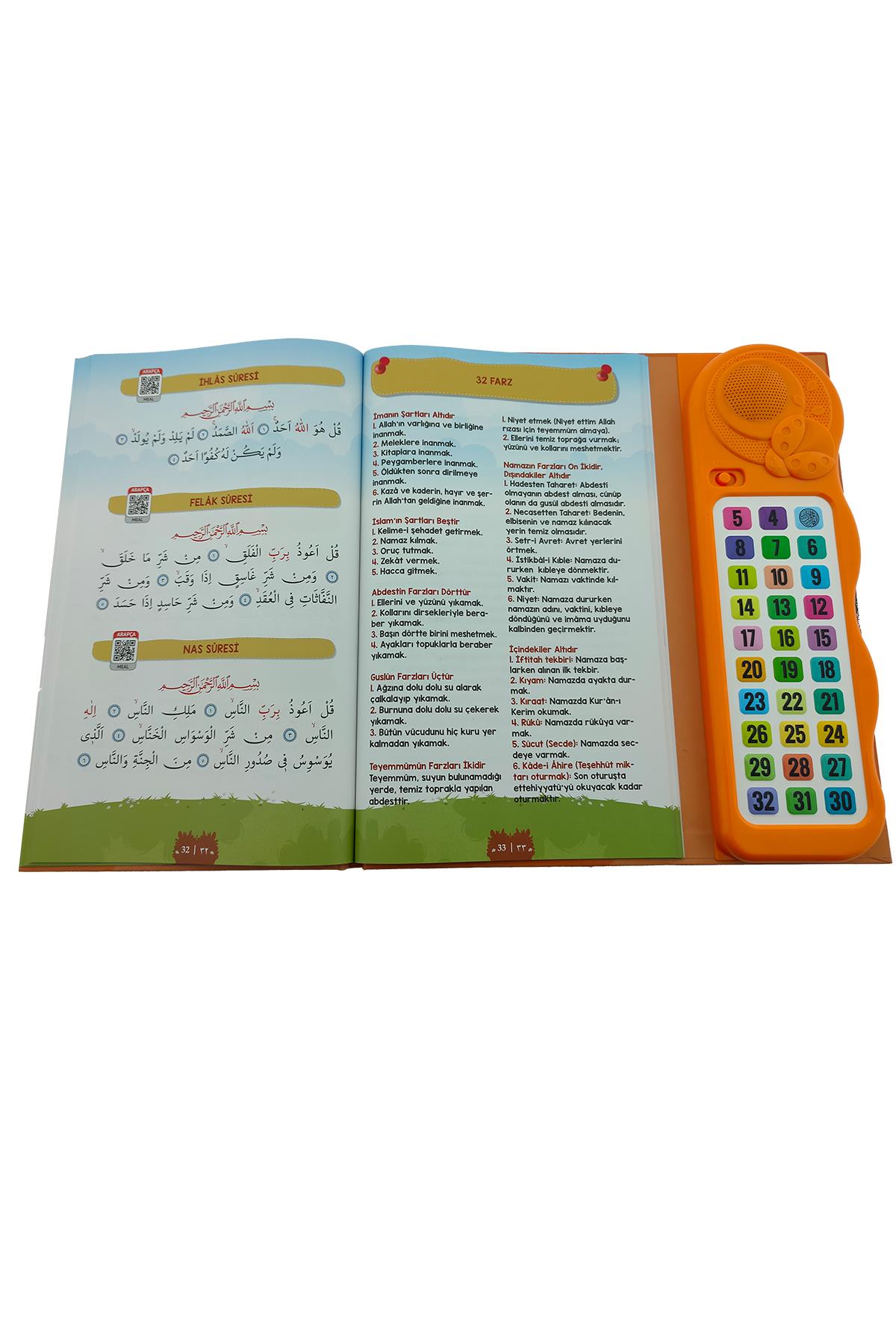Kur’an-ı Kerim öğreten Sesli Dijital Kitap - Turuncu