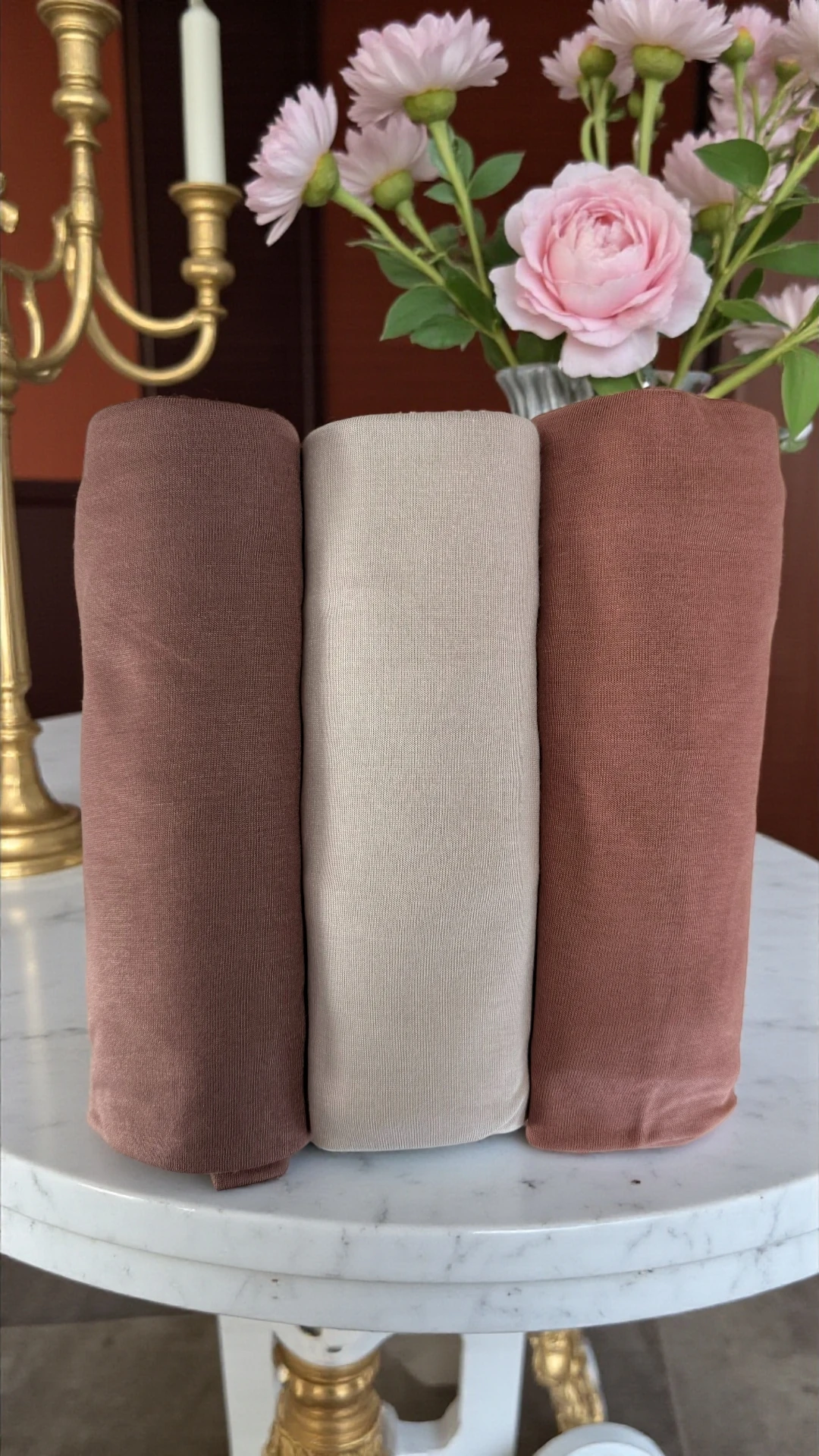 3'lü Pratik Penye Şal Seti