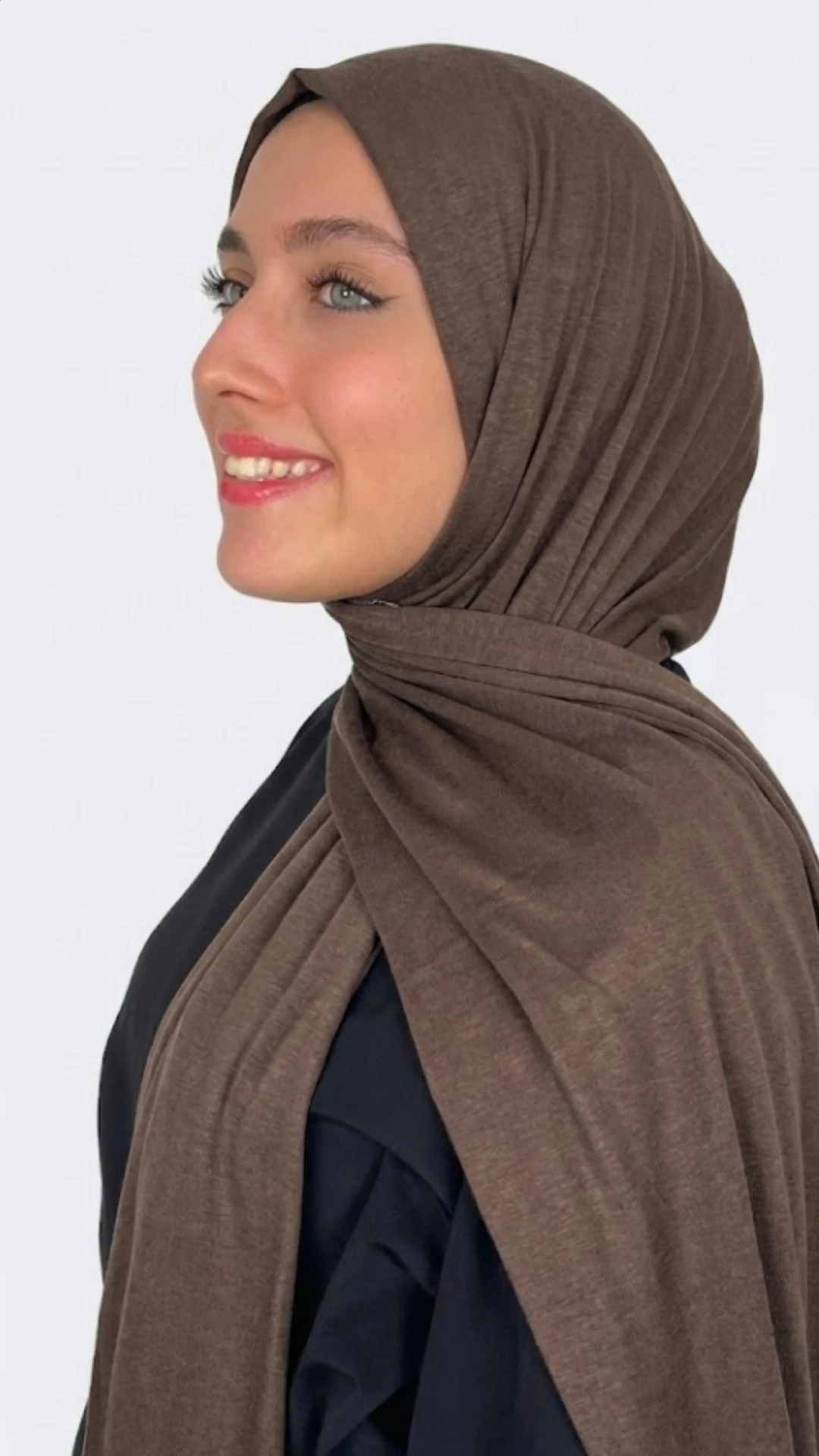 Hazır Pratik Penye  Şal  - Toprak