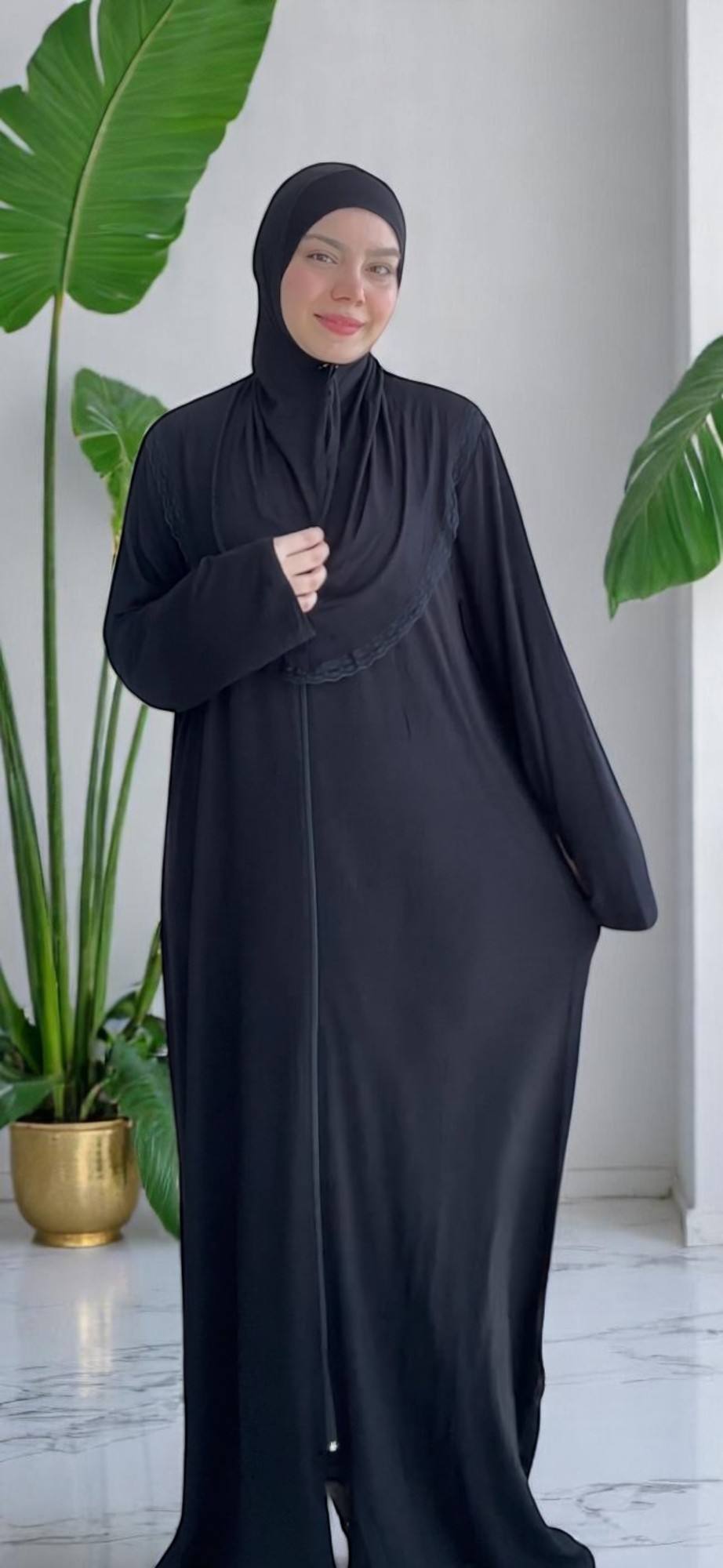 Anne Kız Namaz Elbisesi Seti