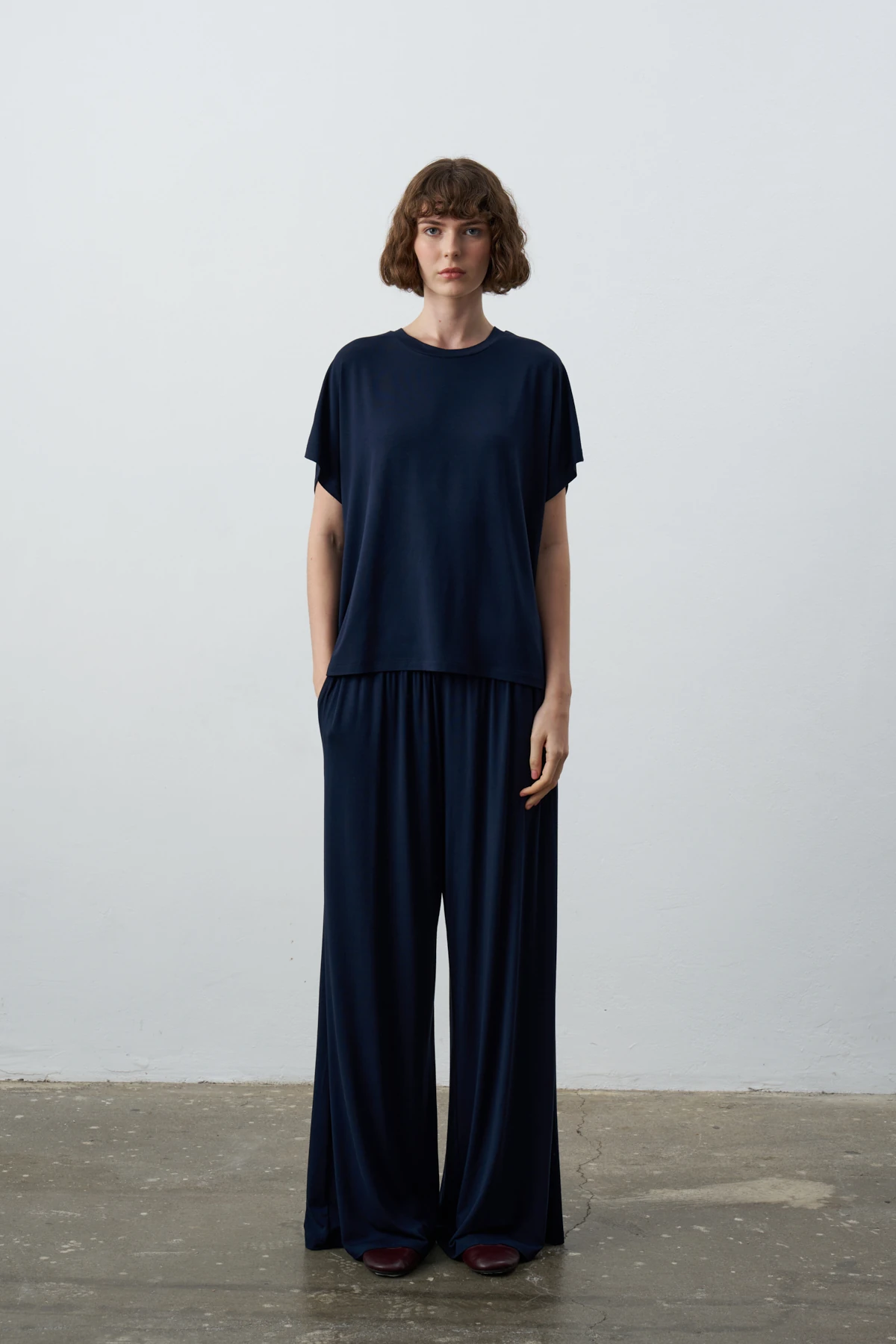 MONO BASİC DÖKÜMLÜ PANTOLON - Lacivert