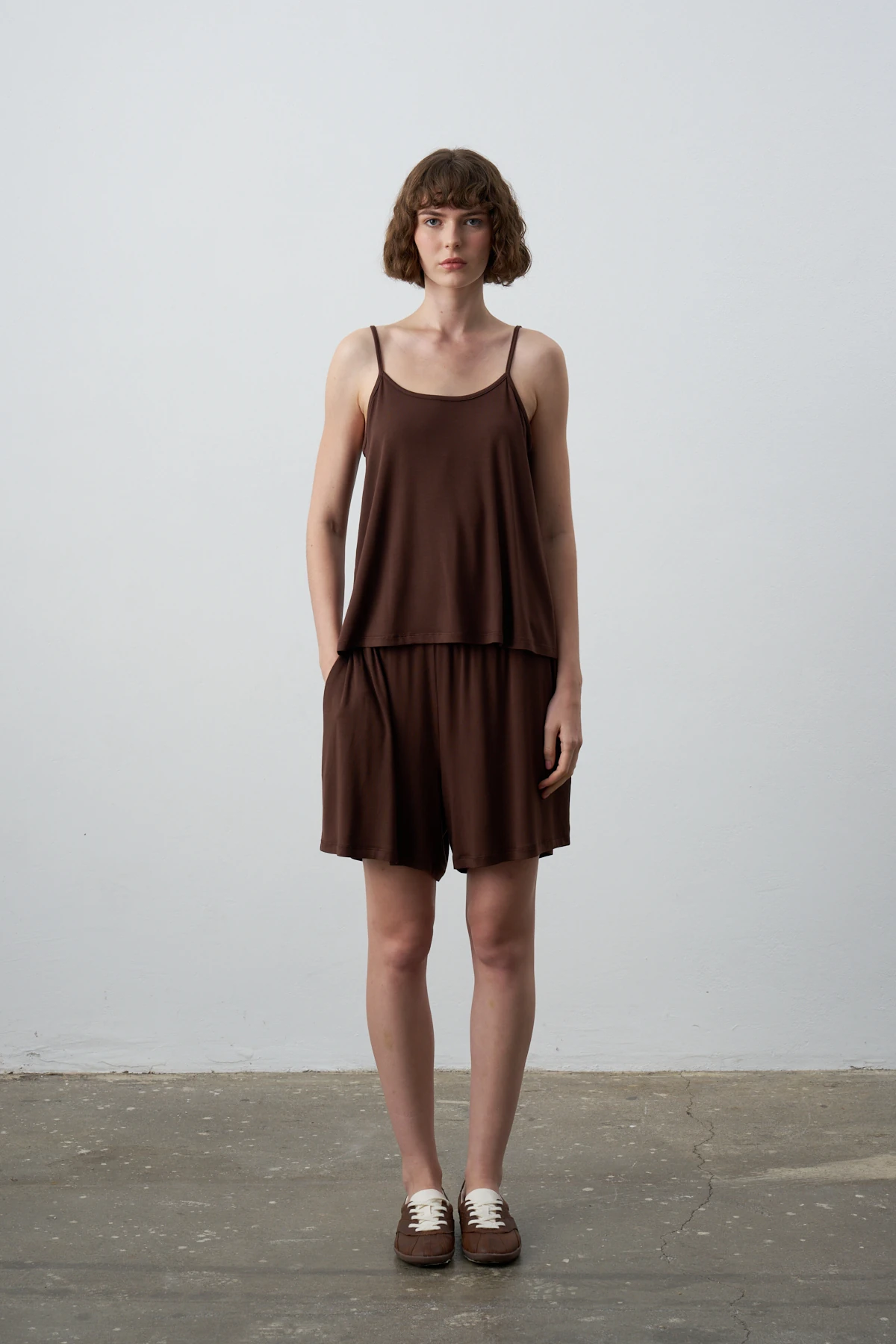 HUMEA BASİC ATLET - Kahverengi