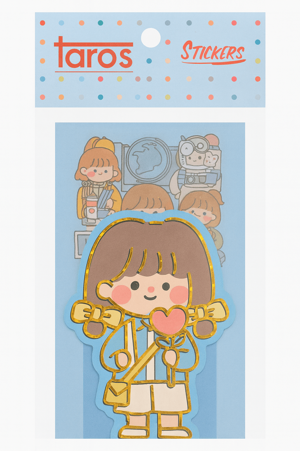 Taros Candy Girl Seri 7 Sticker