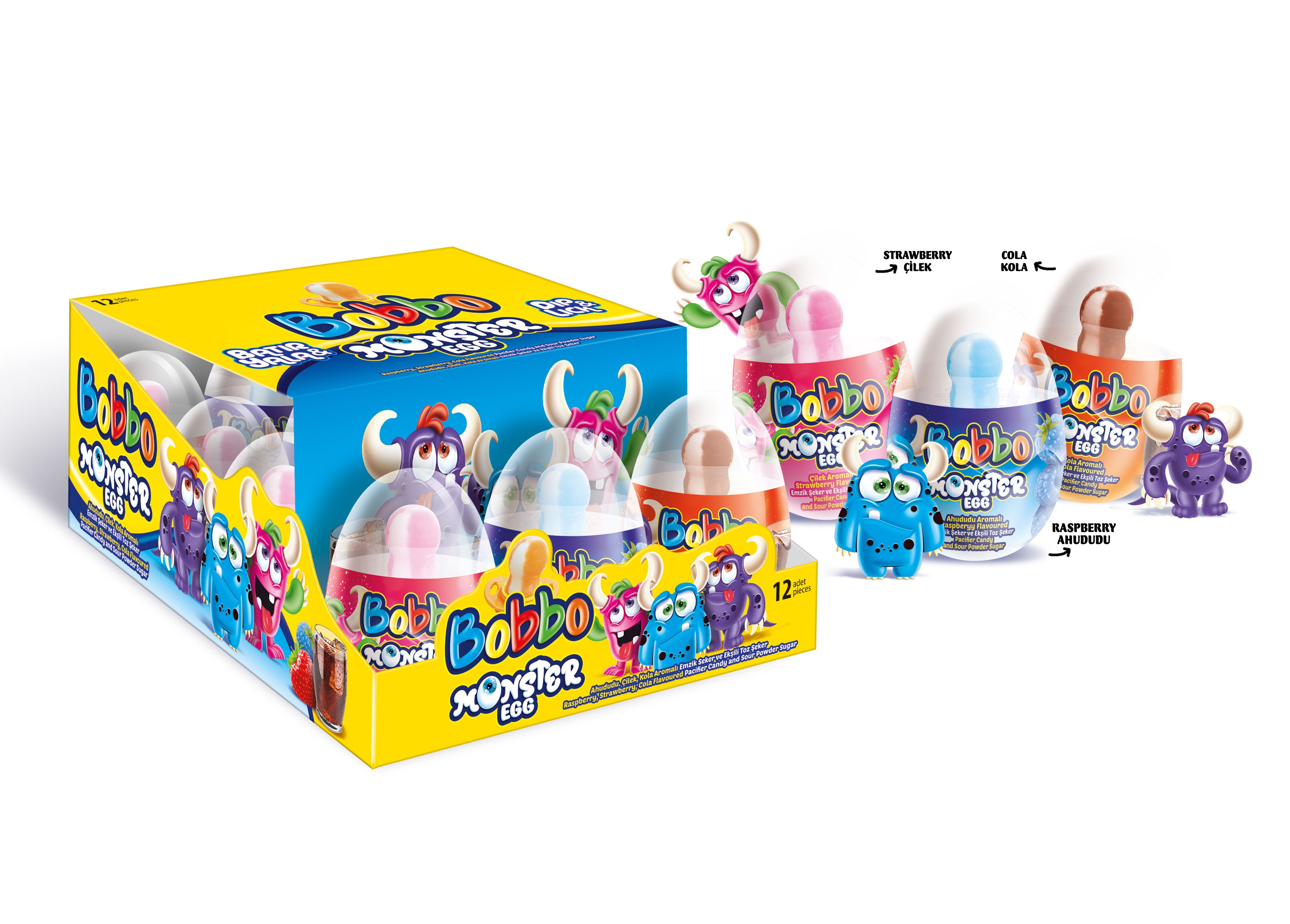 Bobbo Egg Pops (30 Gr)