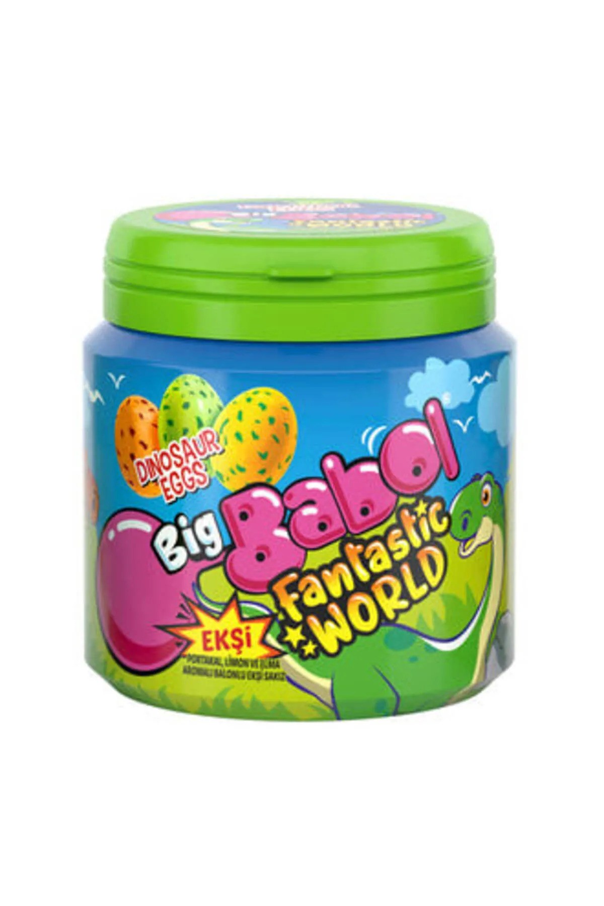Big Babol Fantastic World Dinasaur Eggs Ekşi Kutu Sakız (90 Gr)