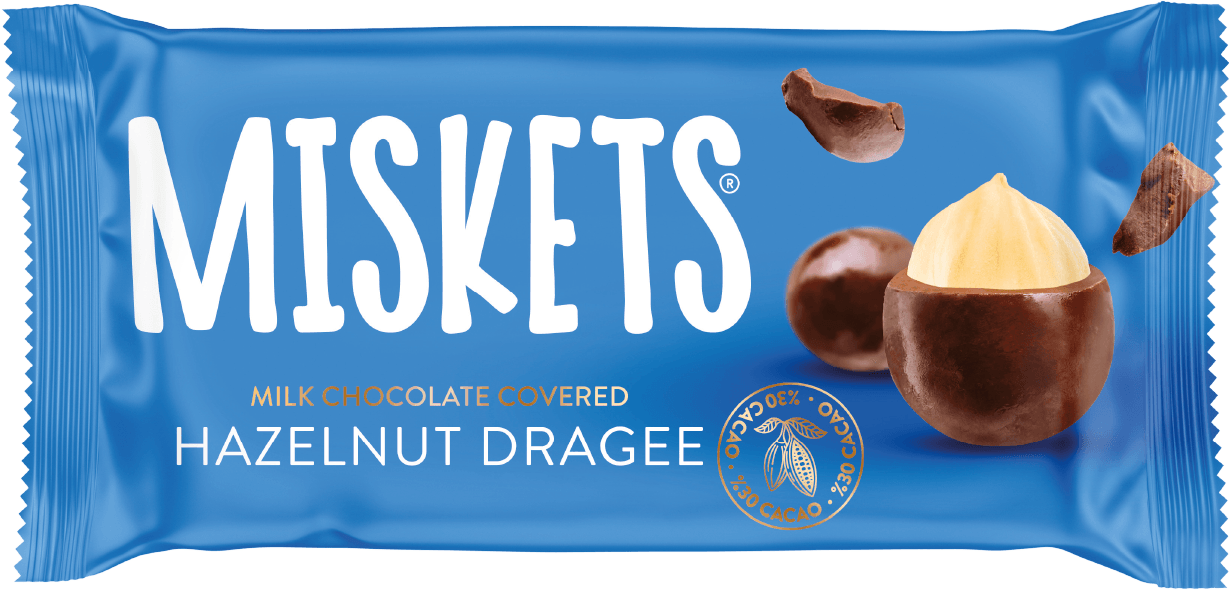 Miskets Sütlü Çikolata Kaplı Fındık Draje (20 Gr)