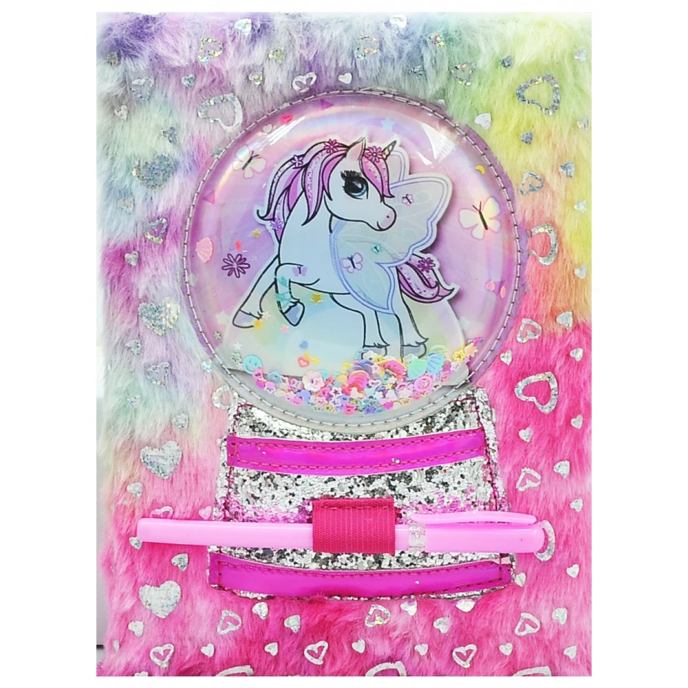 Taros Unick Color Unicorn Kalemli Peluş Hatıra Defteri (7147) 1 Adet