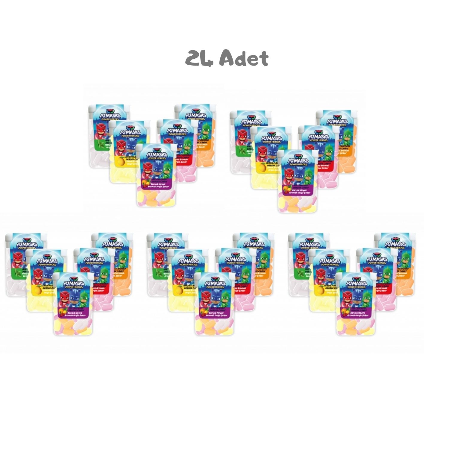 PJ Masks Tik Tak Şeker (10 Gr.) 24 Adet
