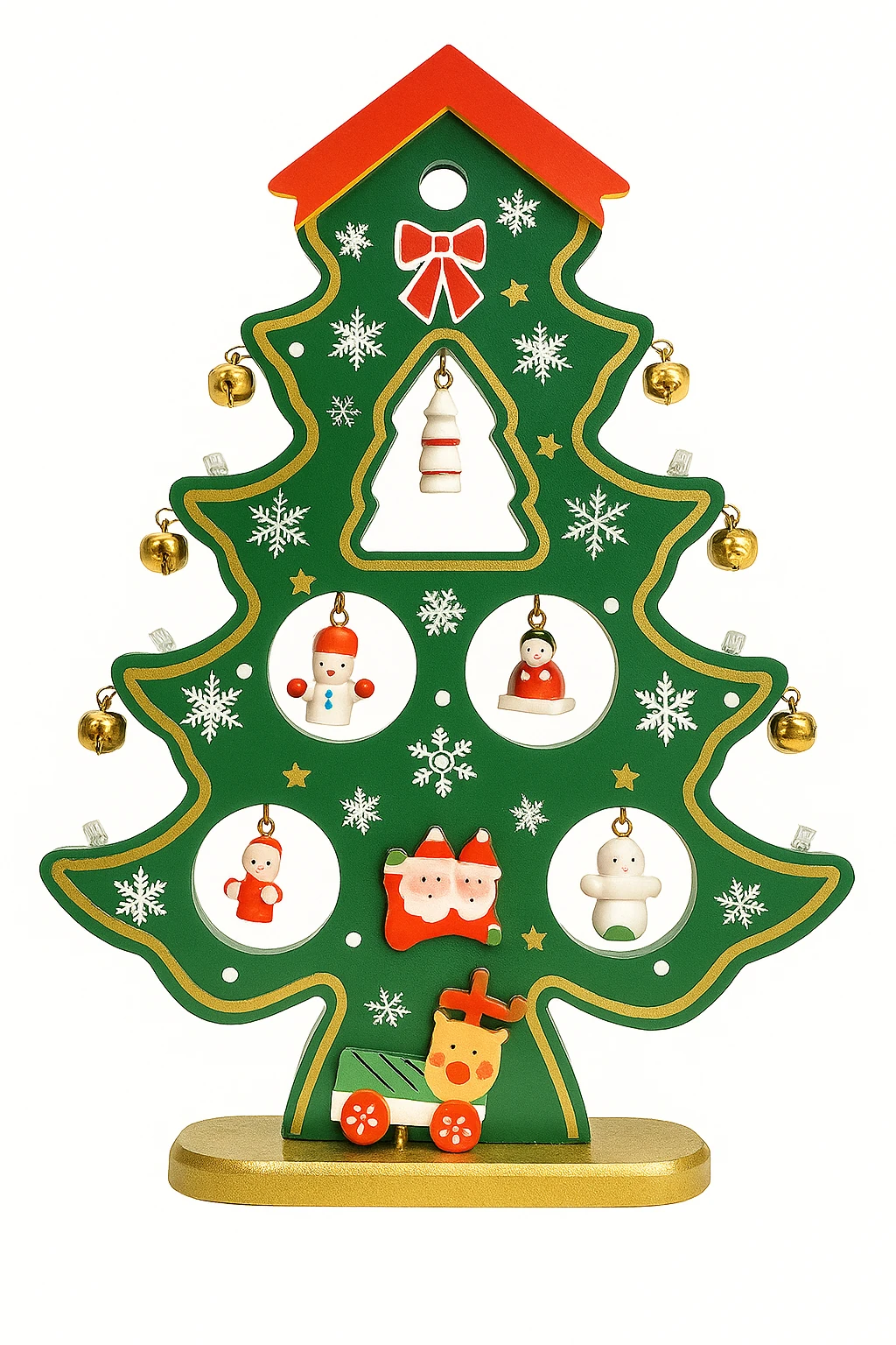 Taros Mutlu Yıllar Ahşap Dekoratif Yılbaşı Ağacı (9421)