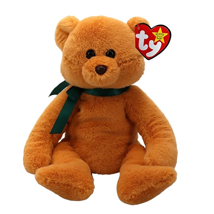 TY Beanies Peppas Teddy - Kahverengi Ayı Peluş Oyuncak 20 cm