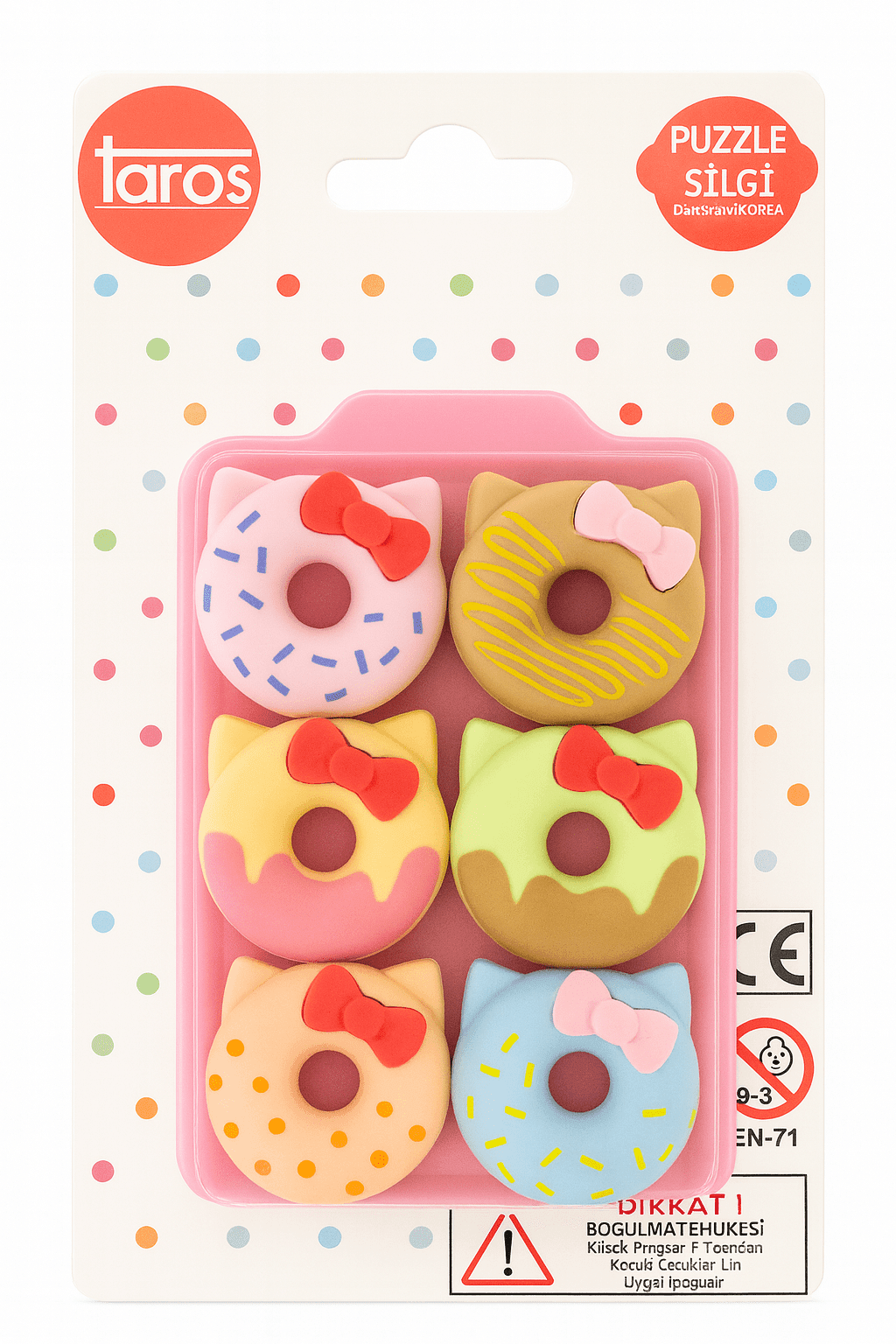 Taros Donut Puzzle Silgi