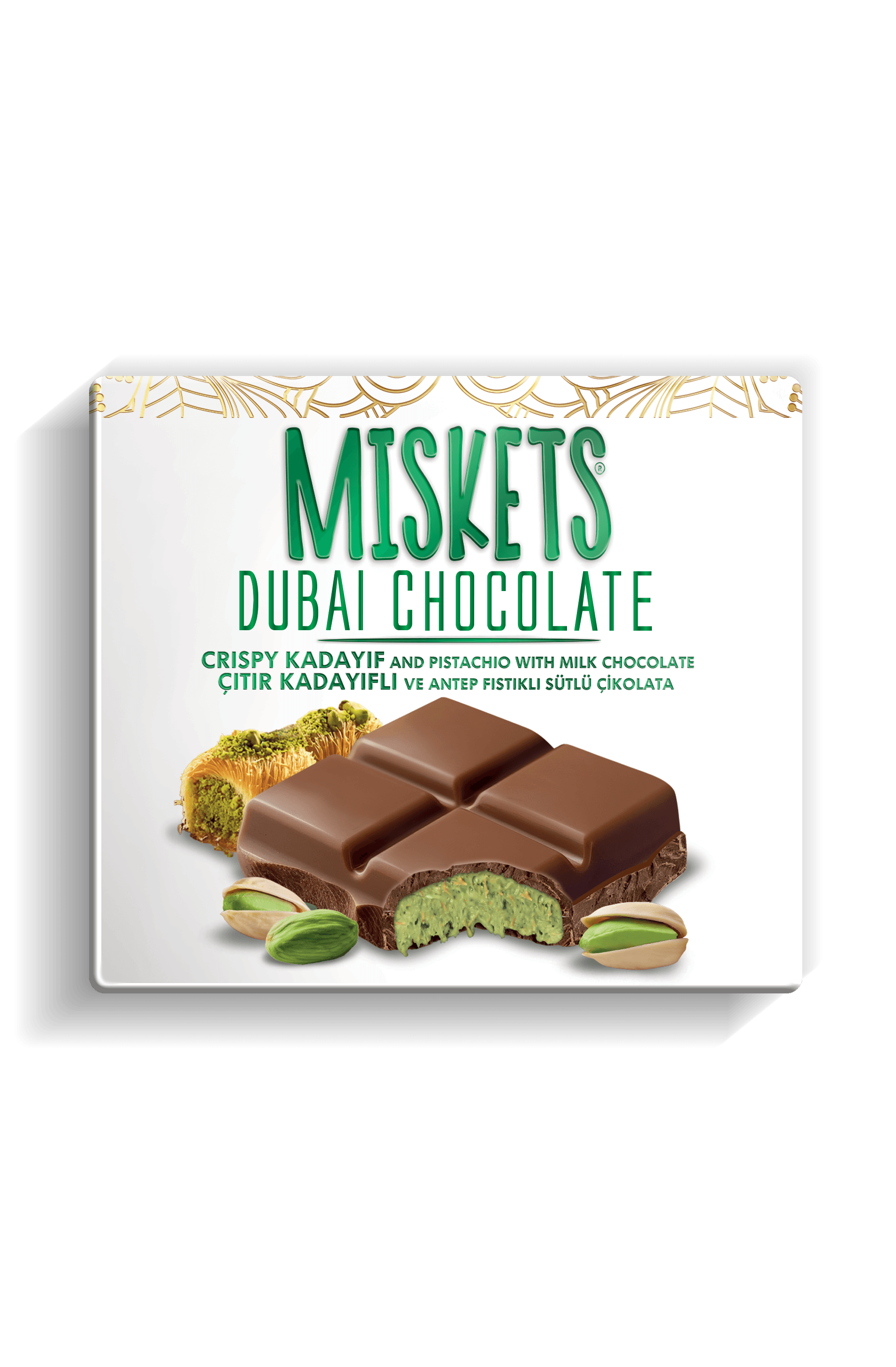 Miskets Dubai Chocolate 100 Gr.