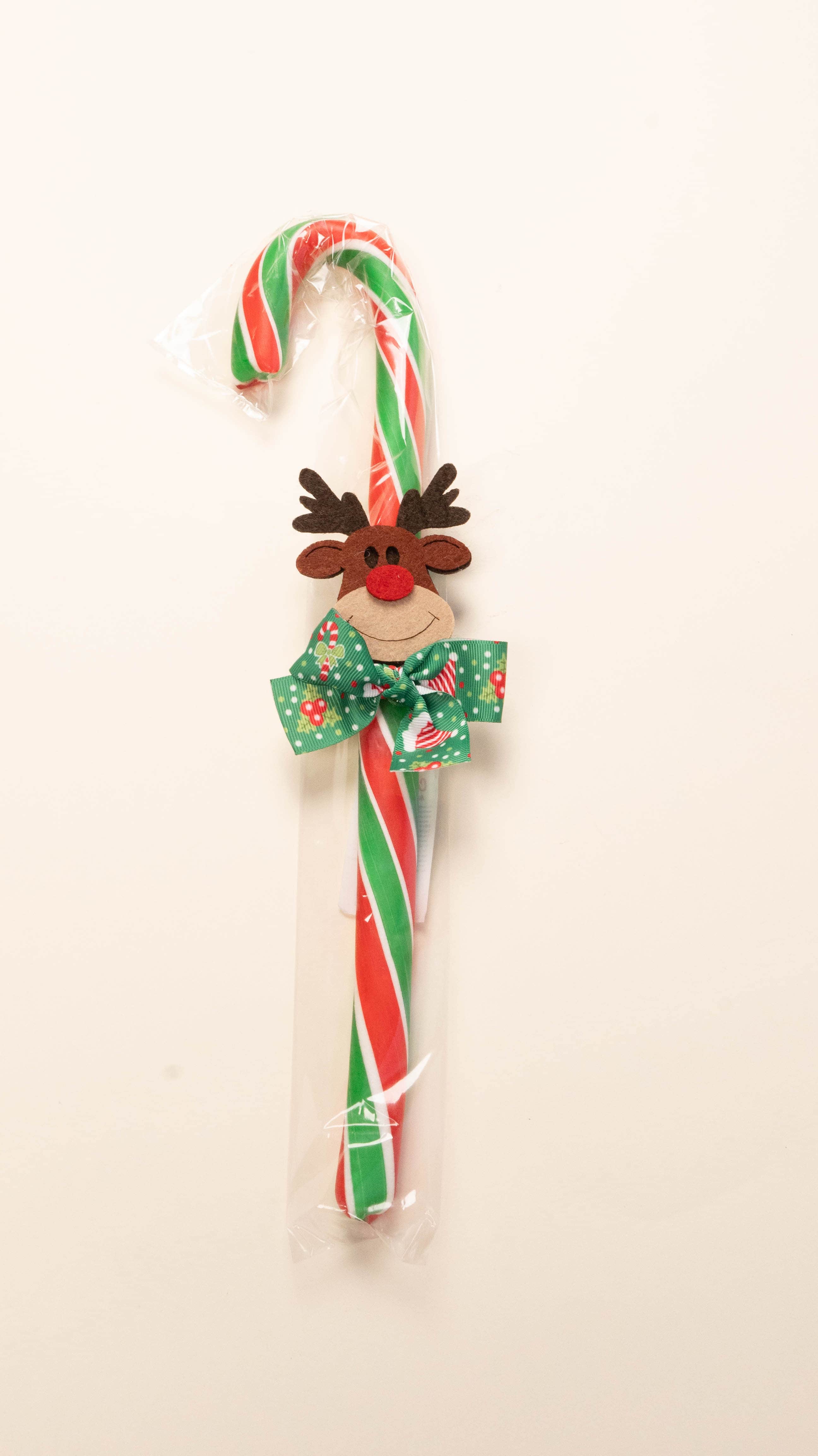 CandyZoo Dev Yılbaşı Süslü Figürlü Baston Şeker 120-130 Gr. 1 Adet