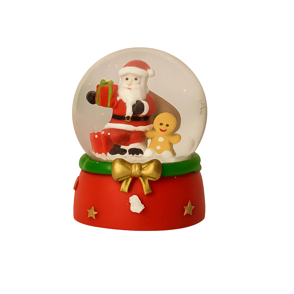 Taros Orta Boy Işıklı Yılbaşı Kar Küresi (9423) 1 Adet