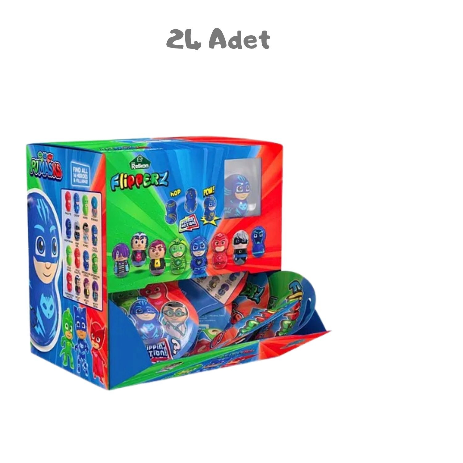 Pj Masks Flipperz (10 Gr) 24 Adet