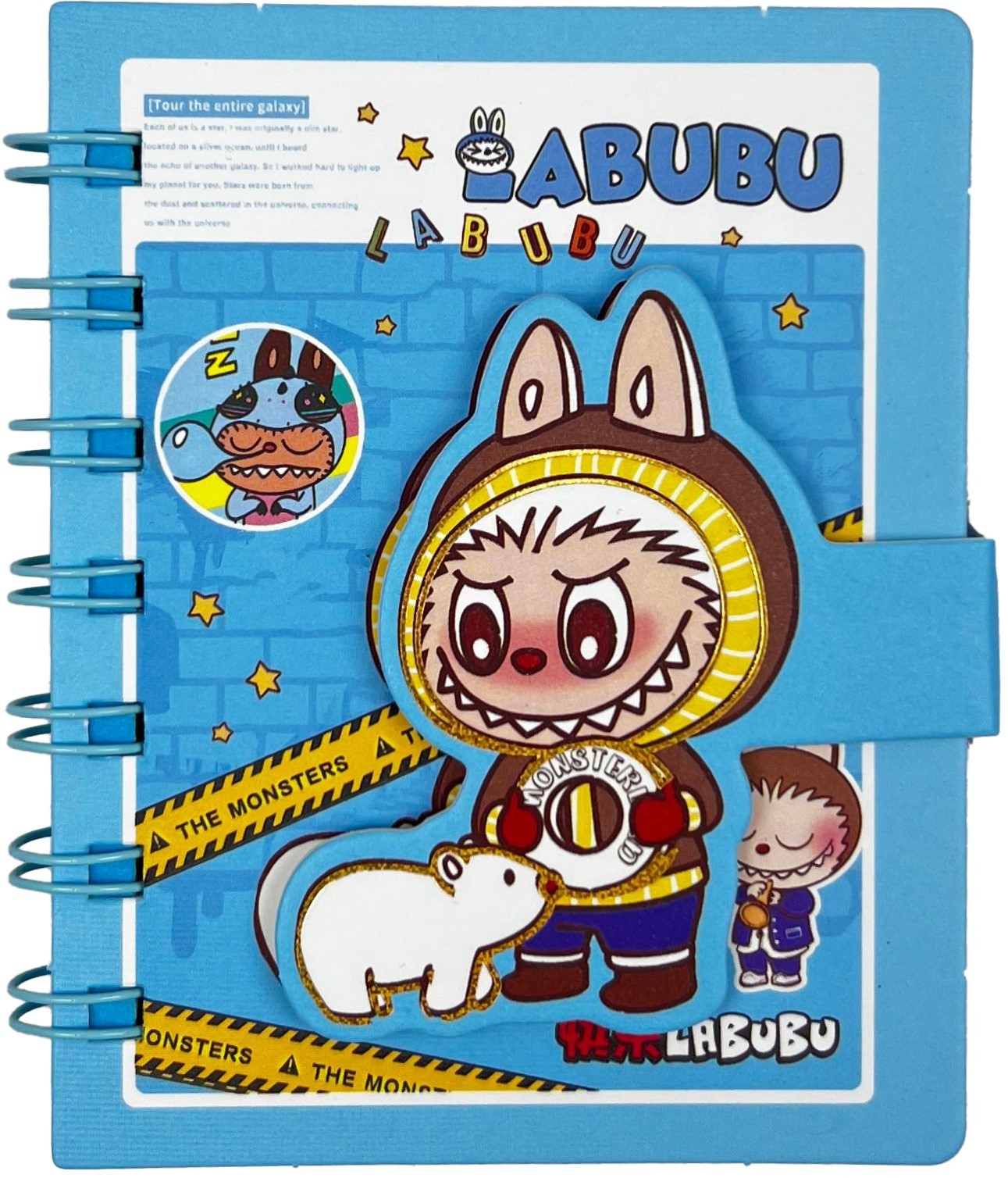 Taros Labubu A7 Spiralli Not Defteri 1 Adet