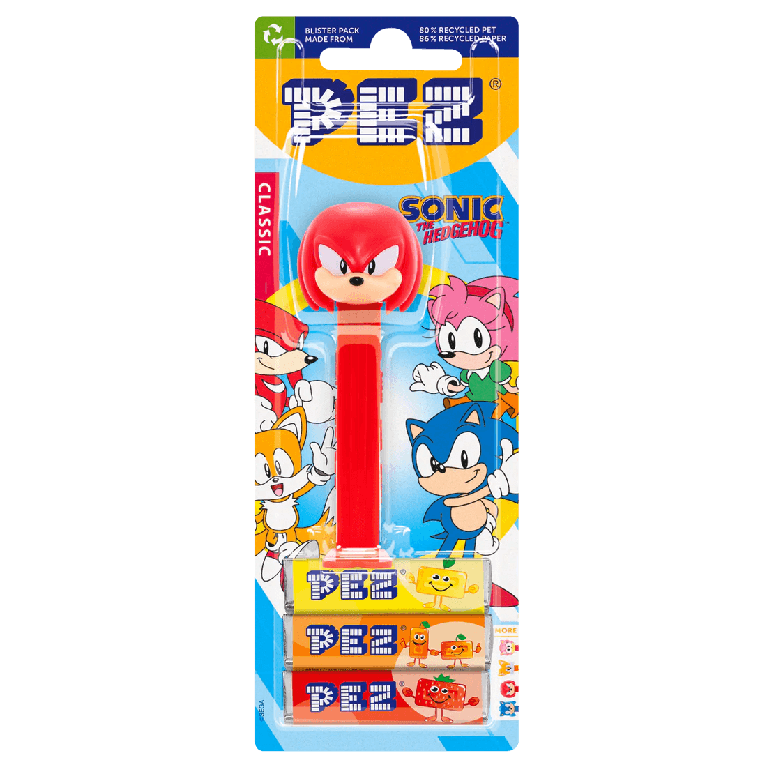 Pez Oyuncaklı Şeker (Knuckles)