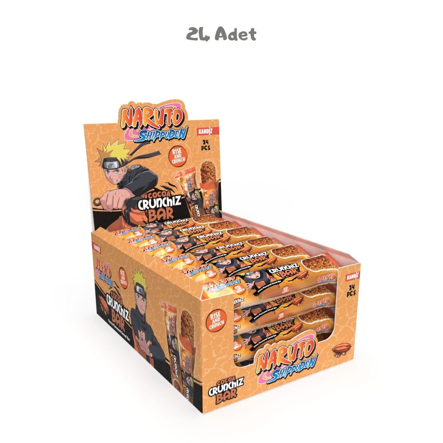 Crunchiz Bar Cocoa 26.5g 24 Adet