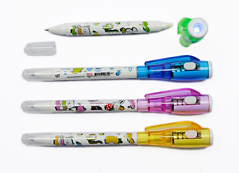 Taros Vintage Label Secret Pen Işıklı Kalem 1 Adet