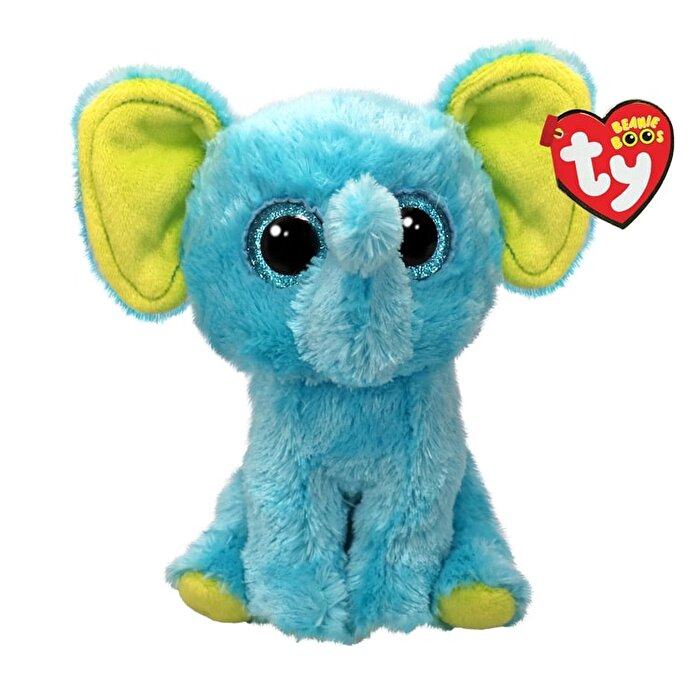 TY Beanie Boos Trunkles - Mavi Fil Peluş Oyuncak 15 cm