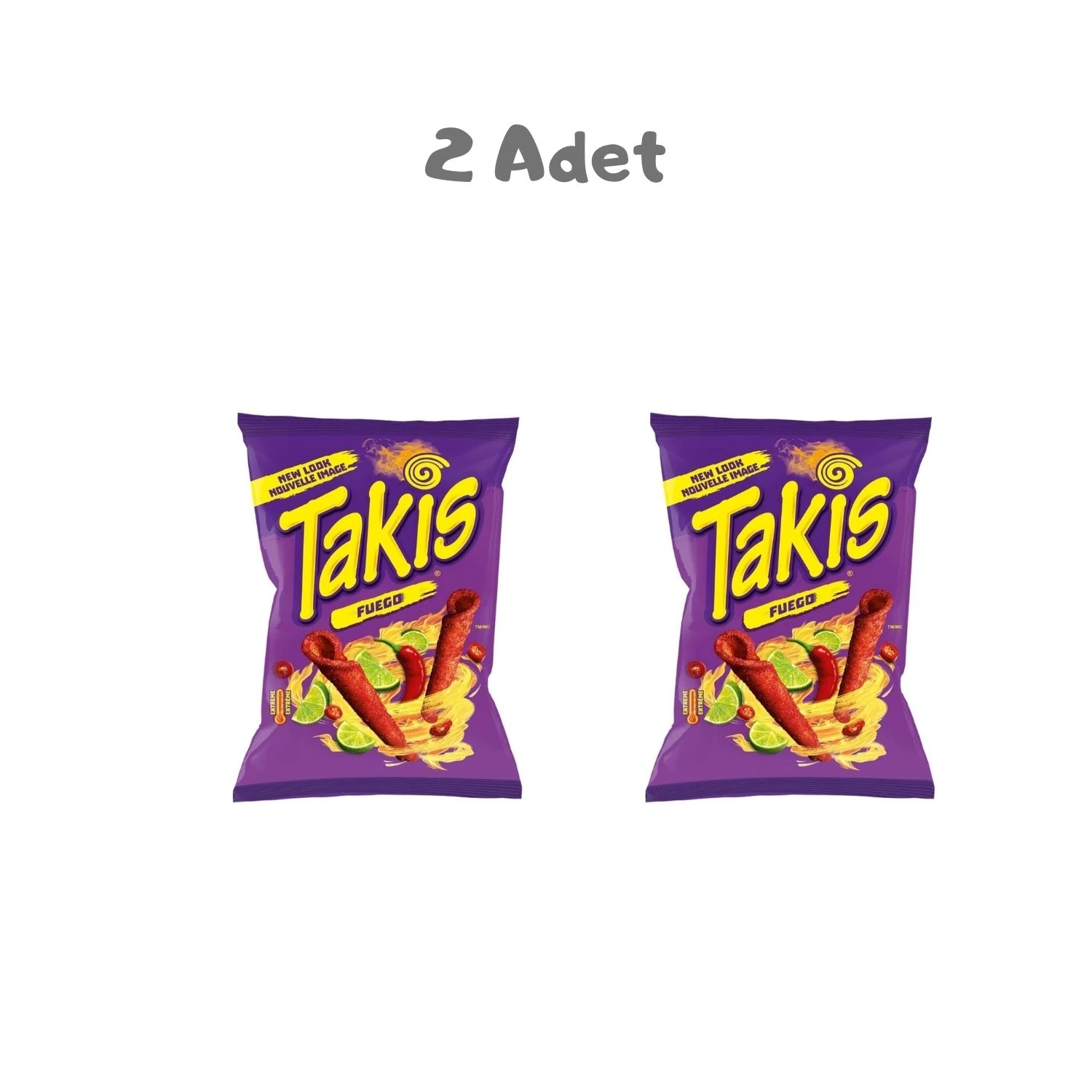 Takis Fuego 90 Gr. 2 Adet