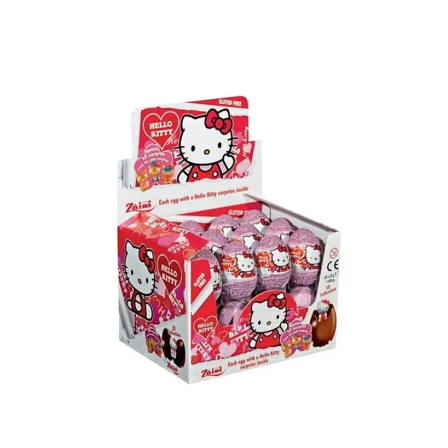 Hello Kitty Çikolatalı Sürpriz Yumurta Zaini (20 Gr) 1 Adet
