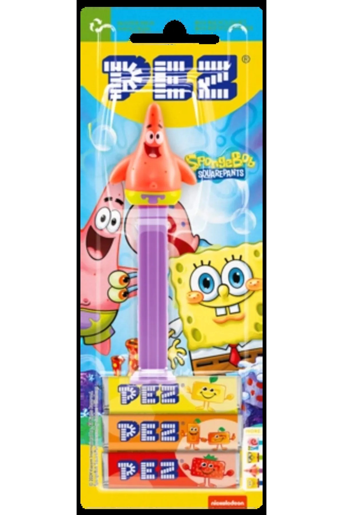 Pez Oyuncaklı Şeker Sponge Bob (Patrick)