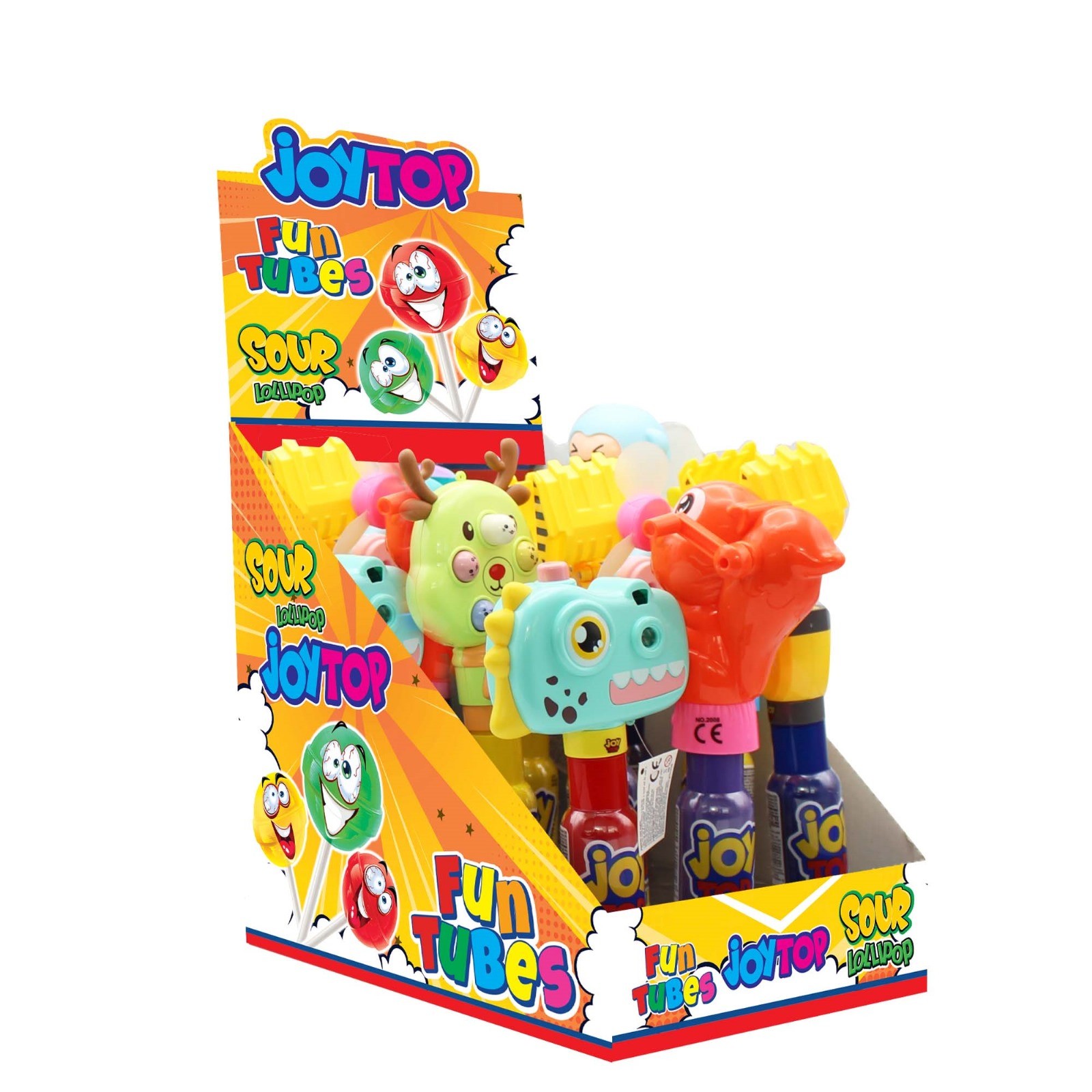 Joytop Fun Tubes Lolipop 11 Gr. 1 Adet