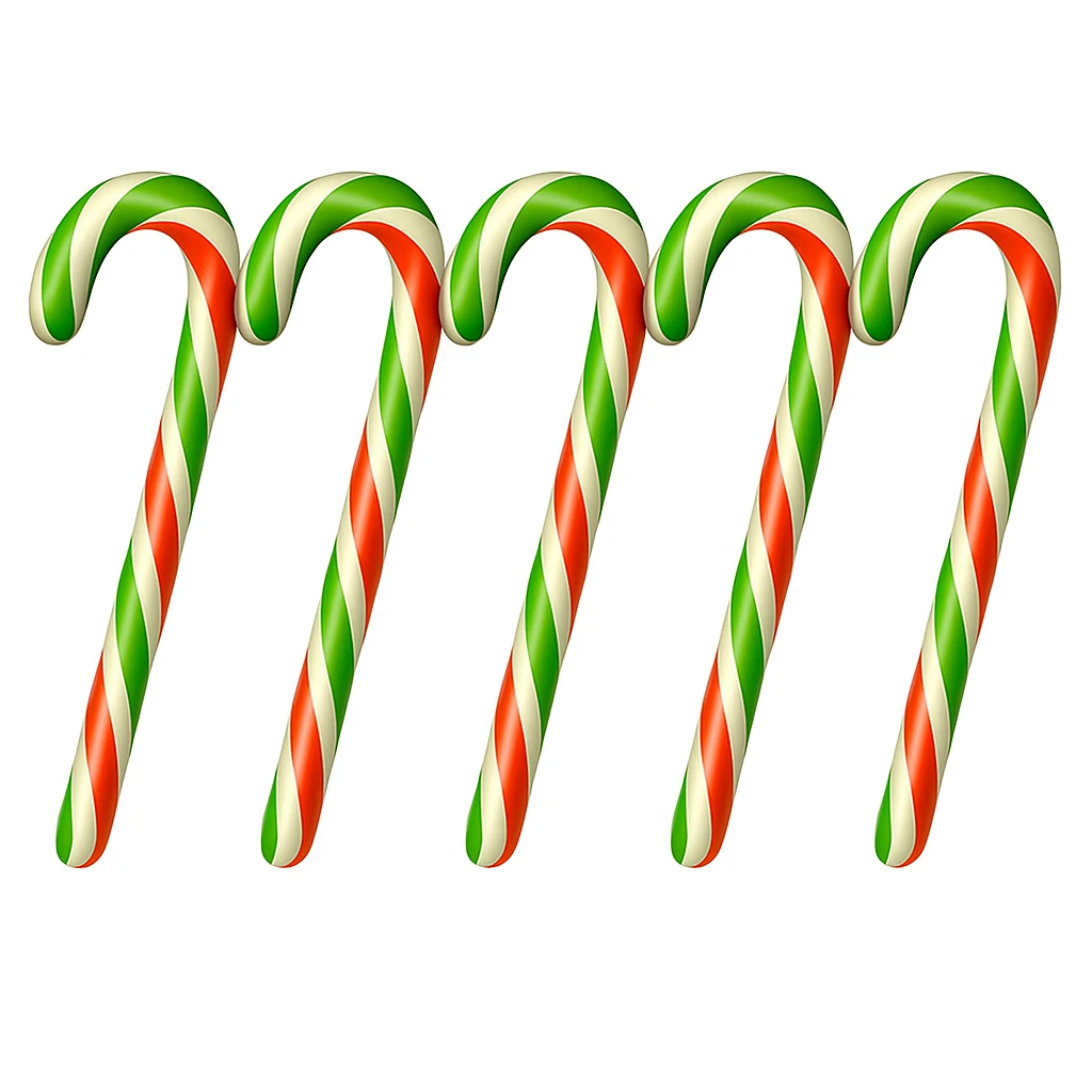 CandyZoo Yılbaşı Baston Şeker 30 Gr. 5 Adet