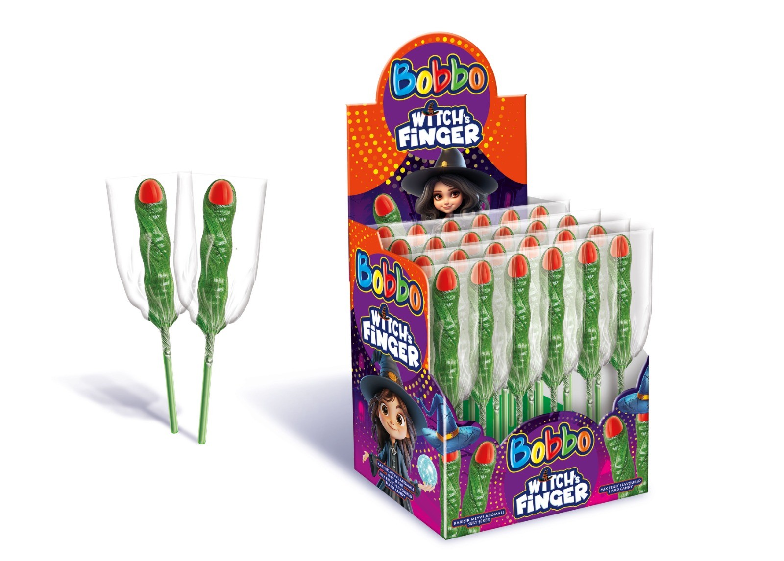 Bobbo Foot Finger (25 Gr) - 1 Adet