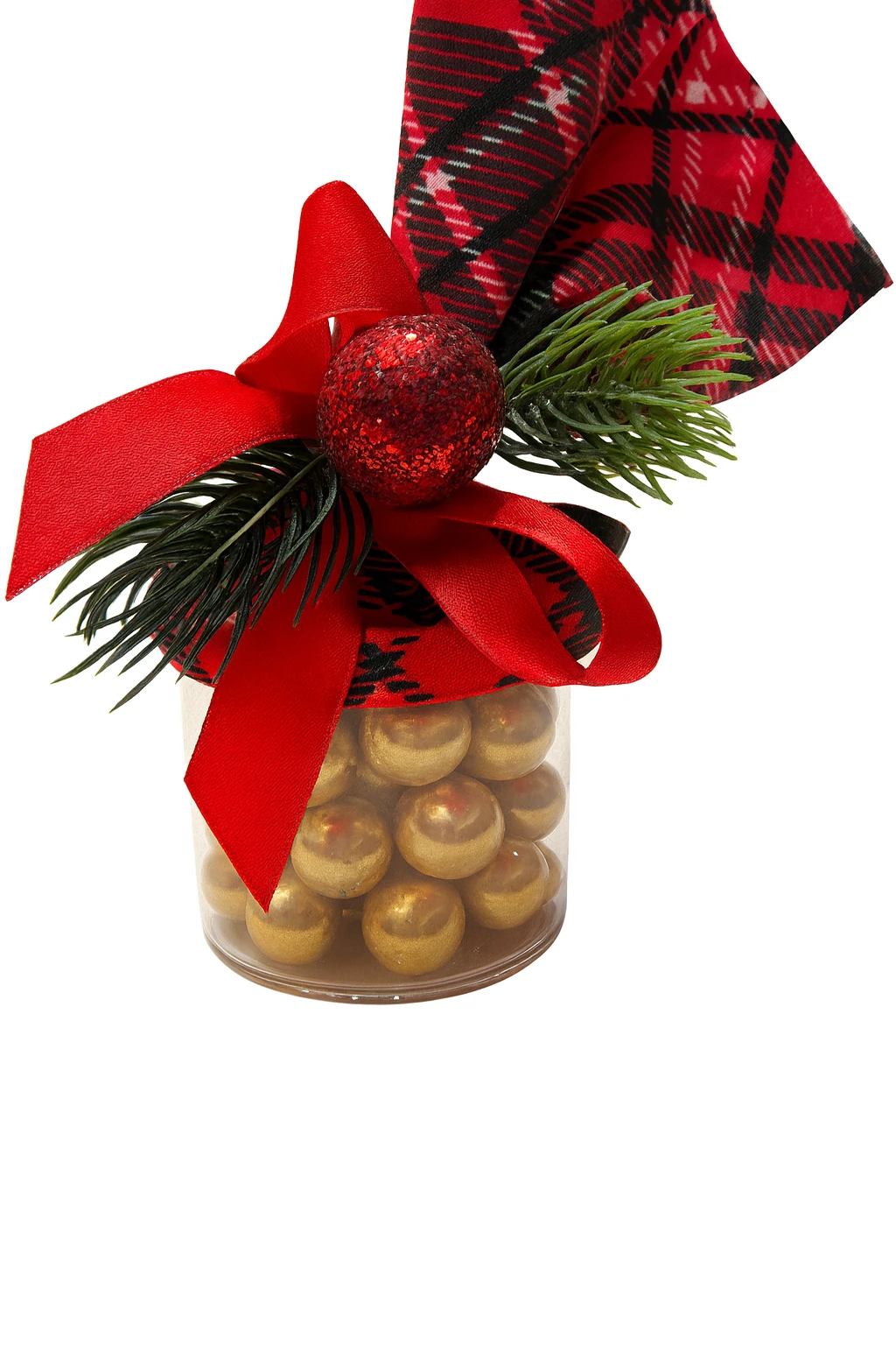 CandyZoo Silindir Yeni Yıl Çikolata Kutusu