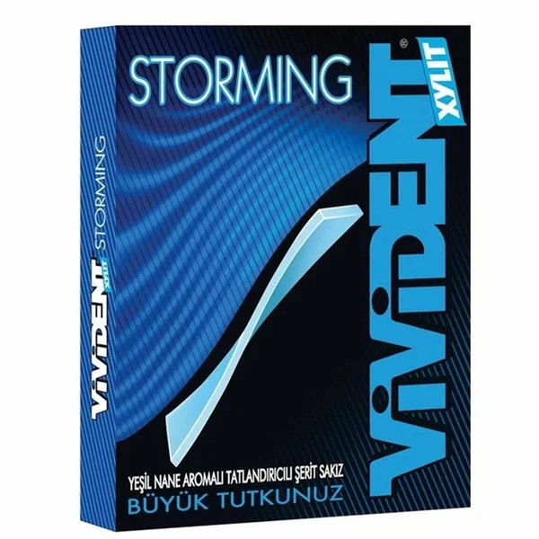 Vivident Storming Yeşil Nane (33 Gr)