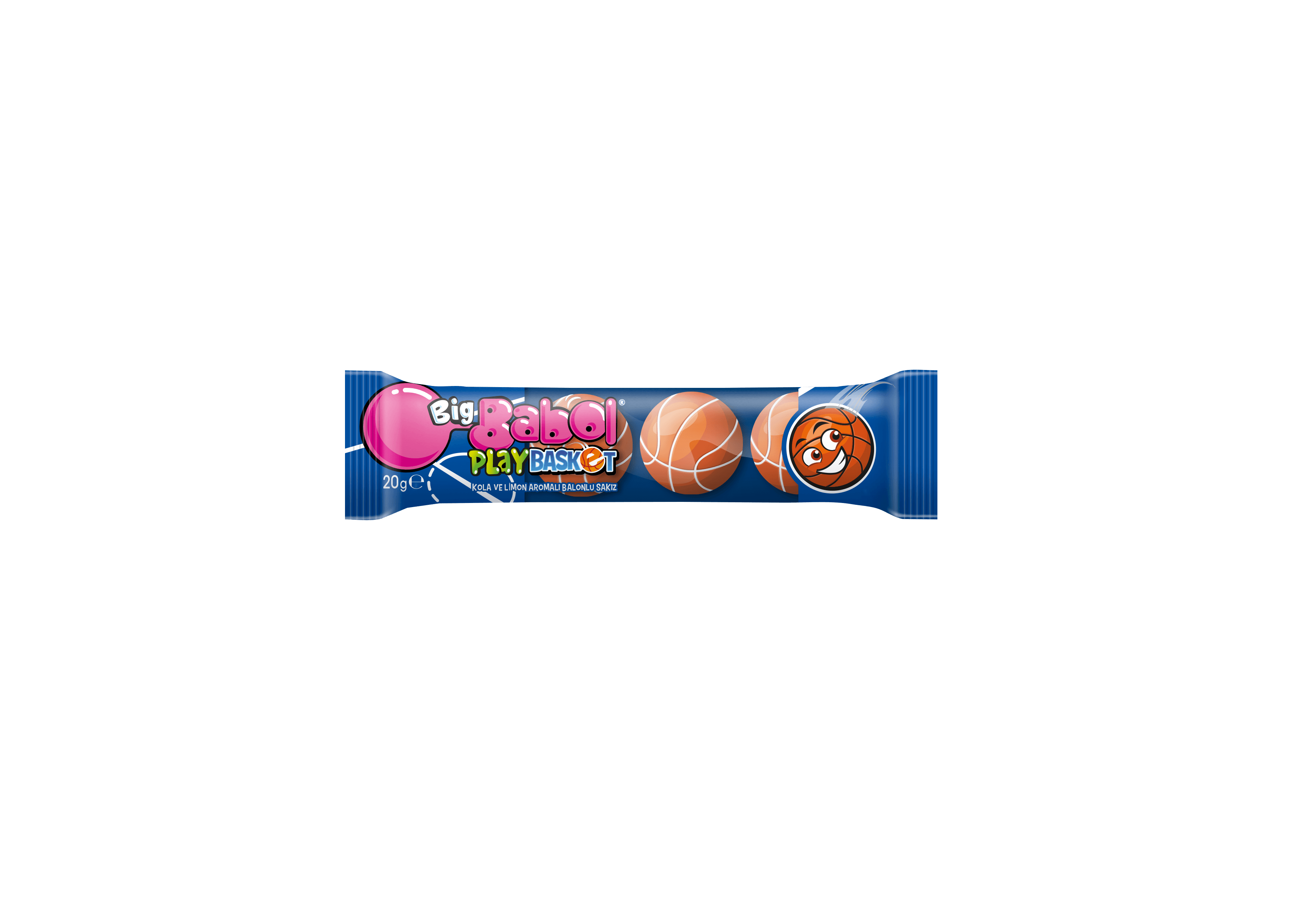 Big Babol Play Basket Kola-Limon Aromalı 4lü Sakız 20g