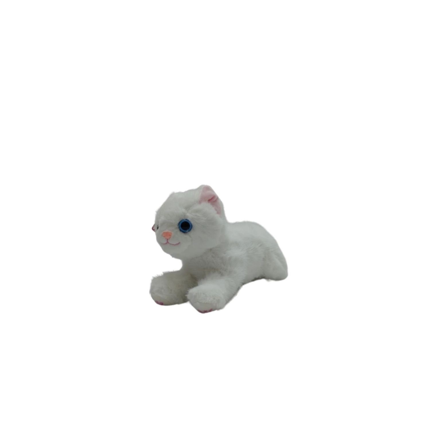 Kedi Peluş Oyuncak Beyaz 25 cm